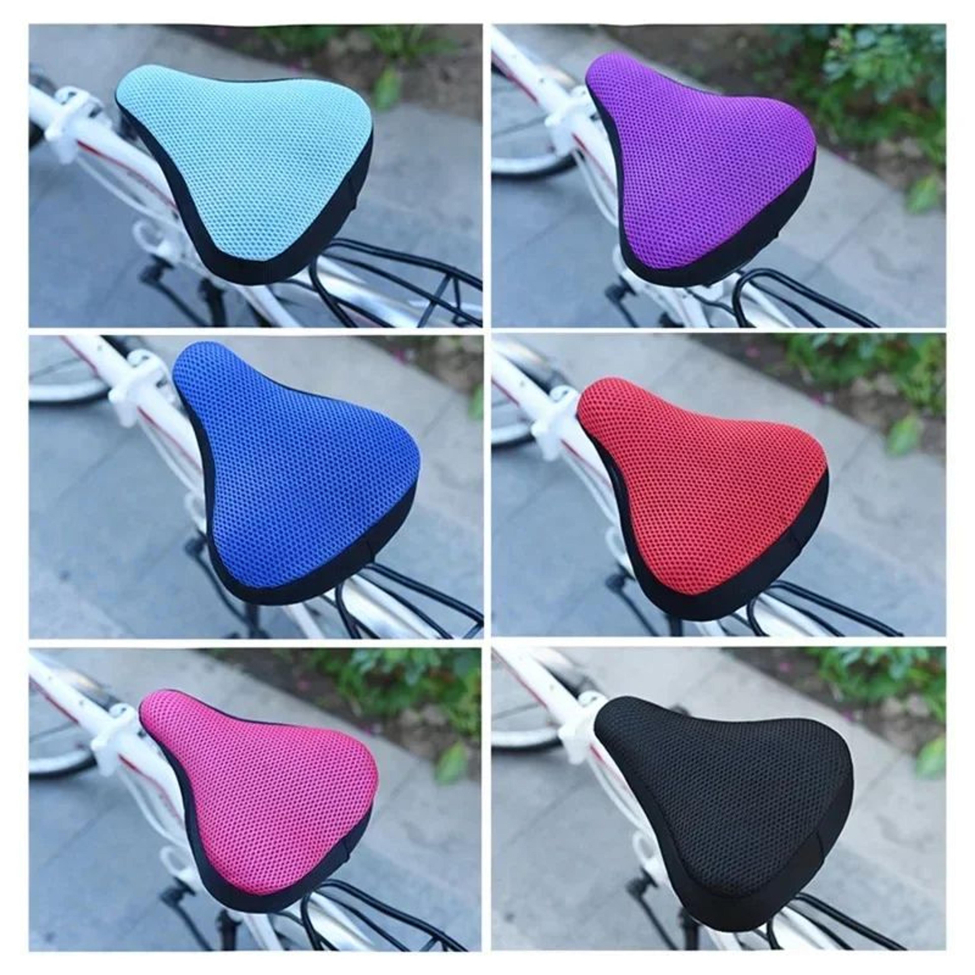 ComfortRide 3D Breathable Bike Seat Cushion  Soft Gel Bicycle Saddle Cover For PainFree Cycling 2
