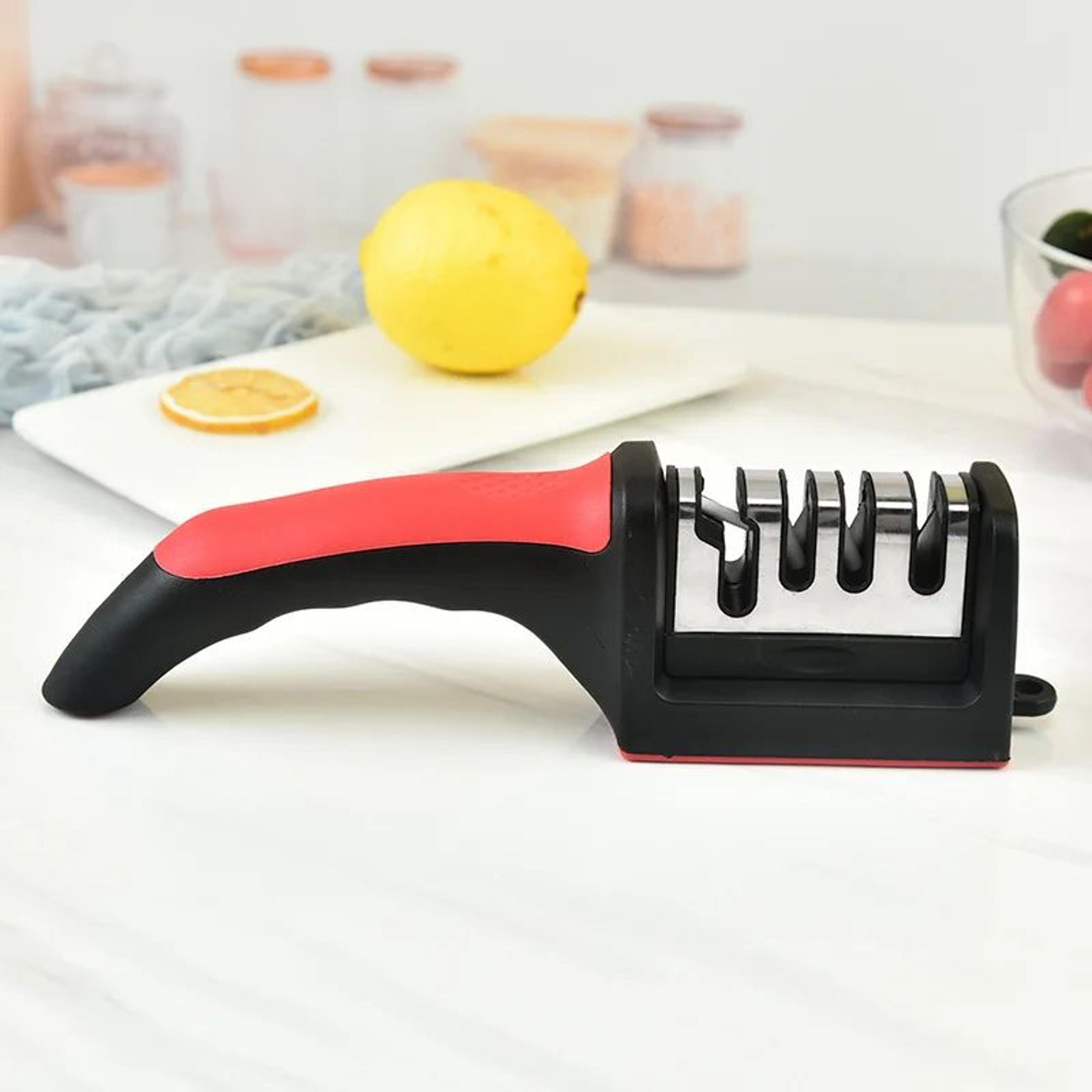 4 Stage Knife Sharpener  Handheld Knife Sharpener For Knife Sharpener For Kitchen Knives  Scissor S 1