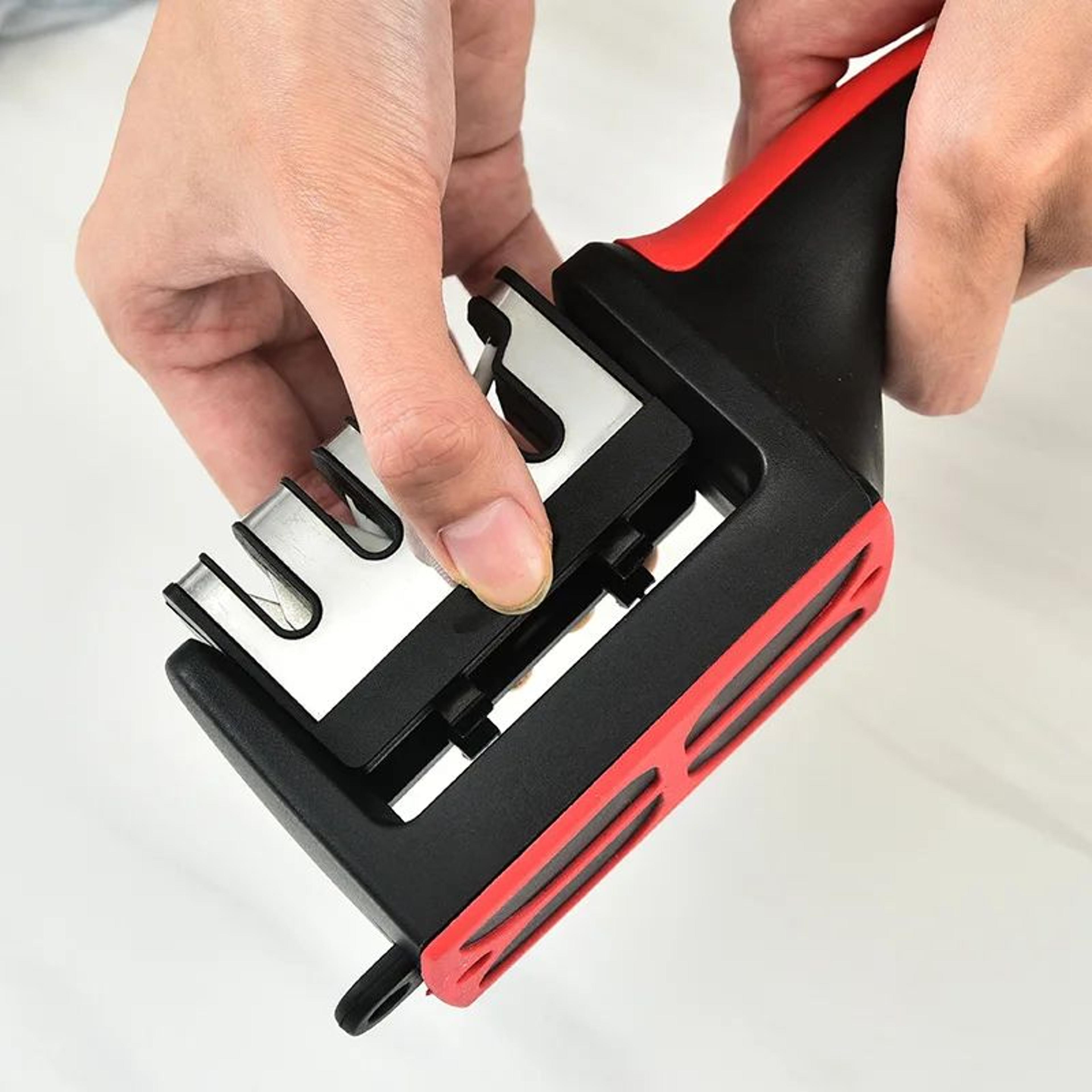 4 Stage Knife Sharpener  Handheld Knife Sharpener For Knife Sharpener For Kitchen Knives  Scissor S 3
