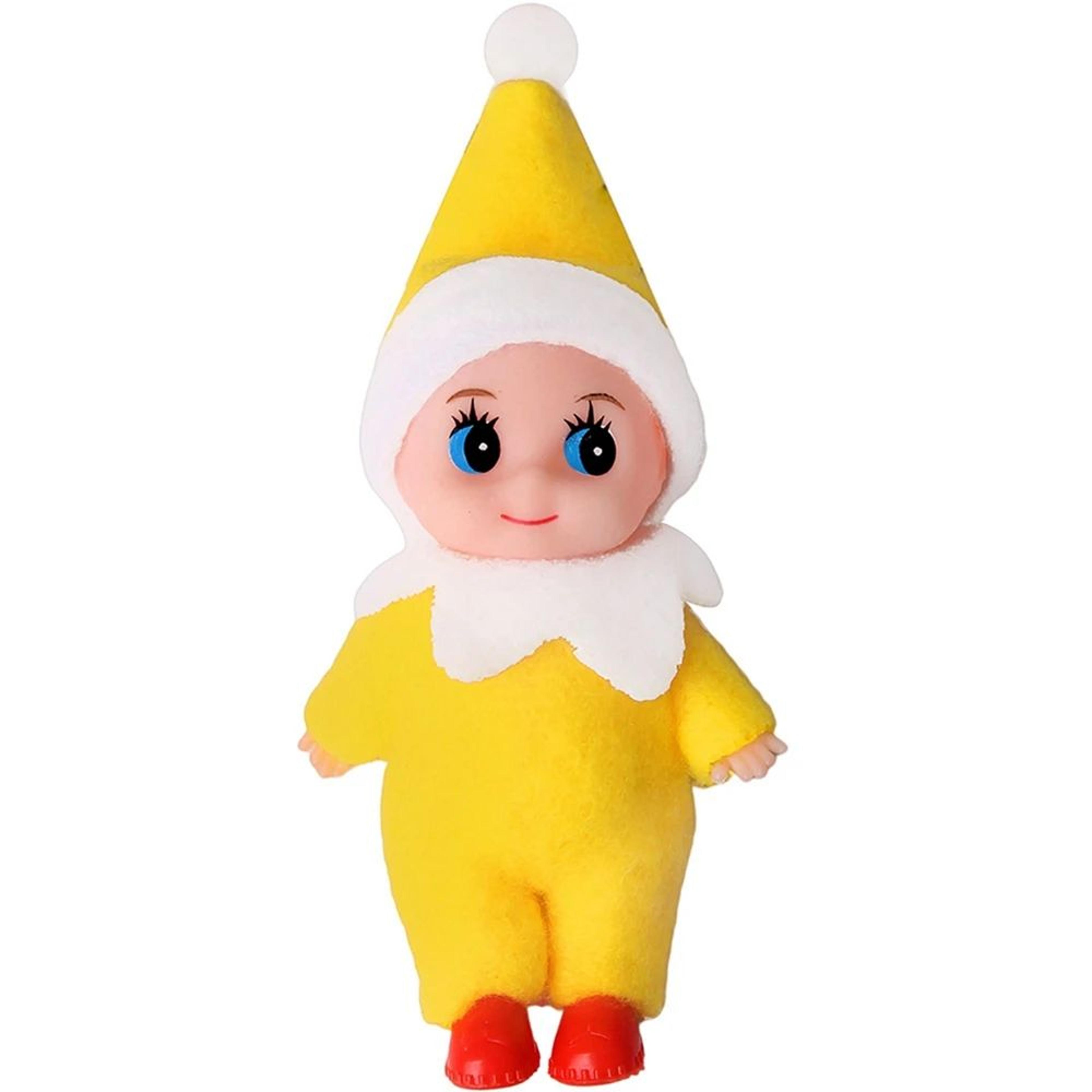 Naughty Felt Christmas Elf Doll Ornament  Mini Shelf Elf Decoration  Stocking Stuffer 10