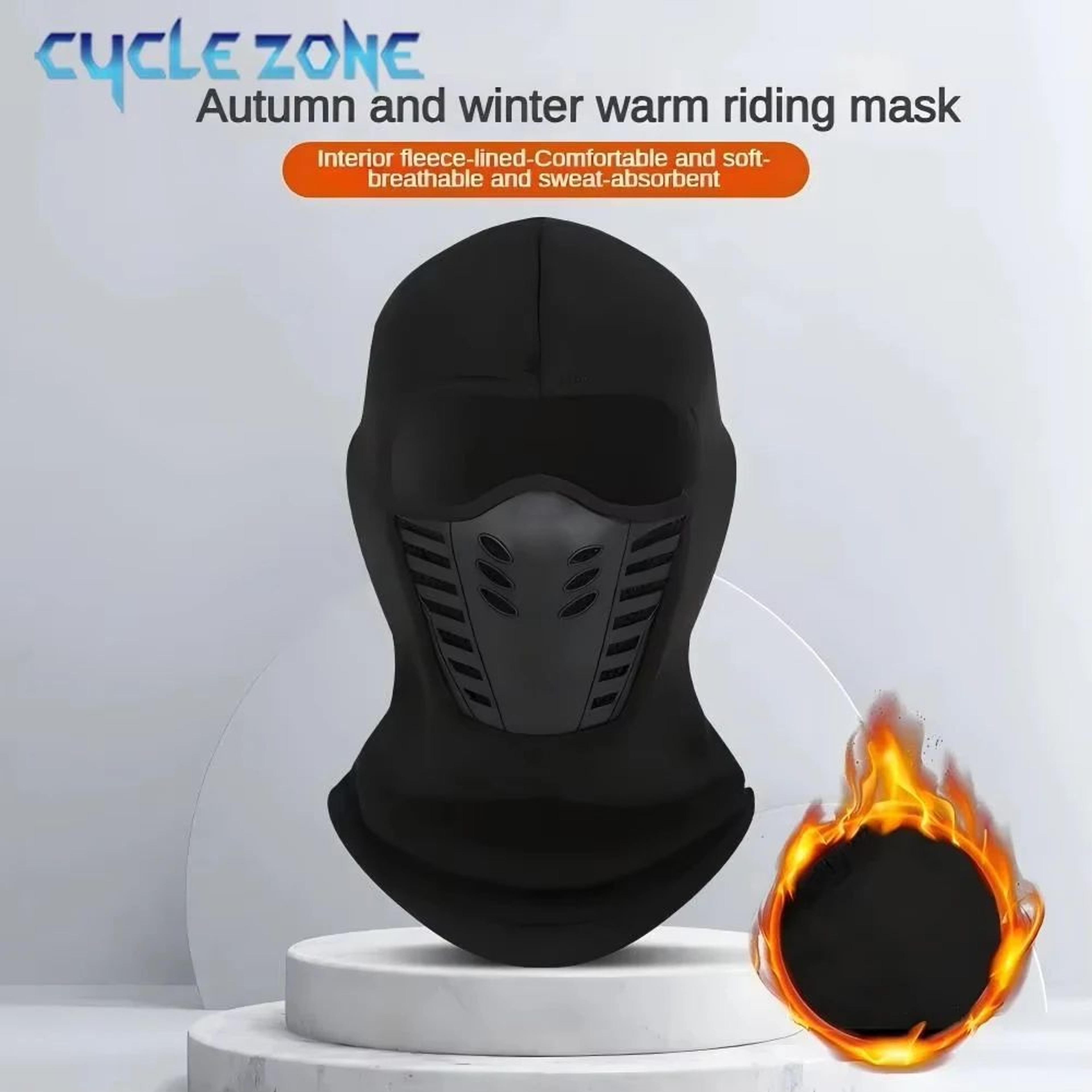 ArcticShield Thermal Fleece Balaclava  Windproof Winter Motorcycle  Ski Face Mask 1