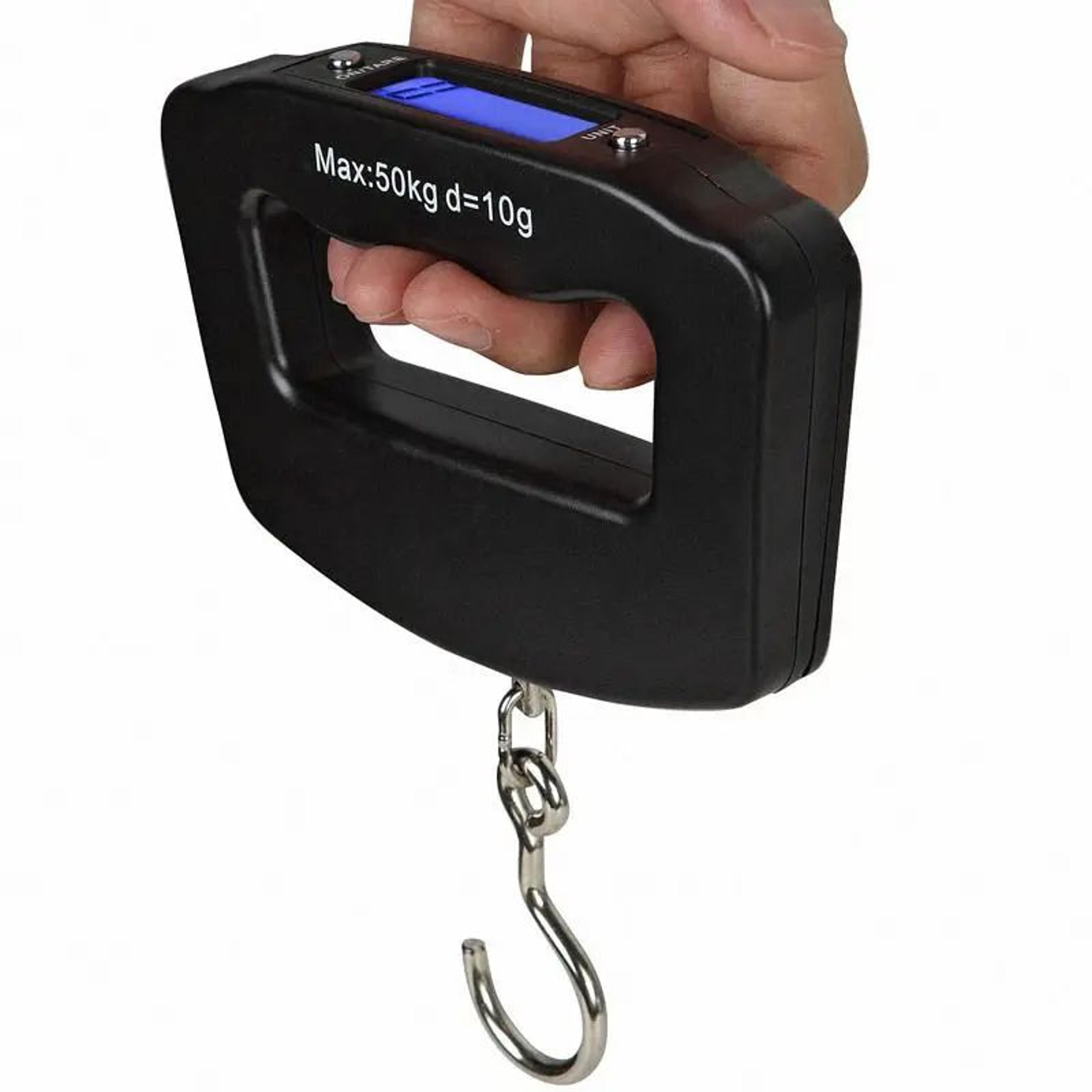 ProLift 50kg Digital Fishing Scale With Backlight  Luggage Hook 2