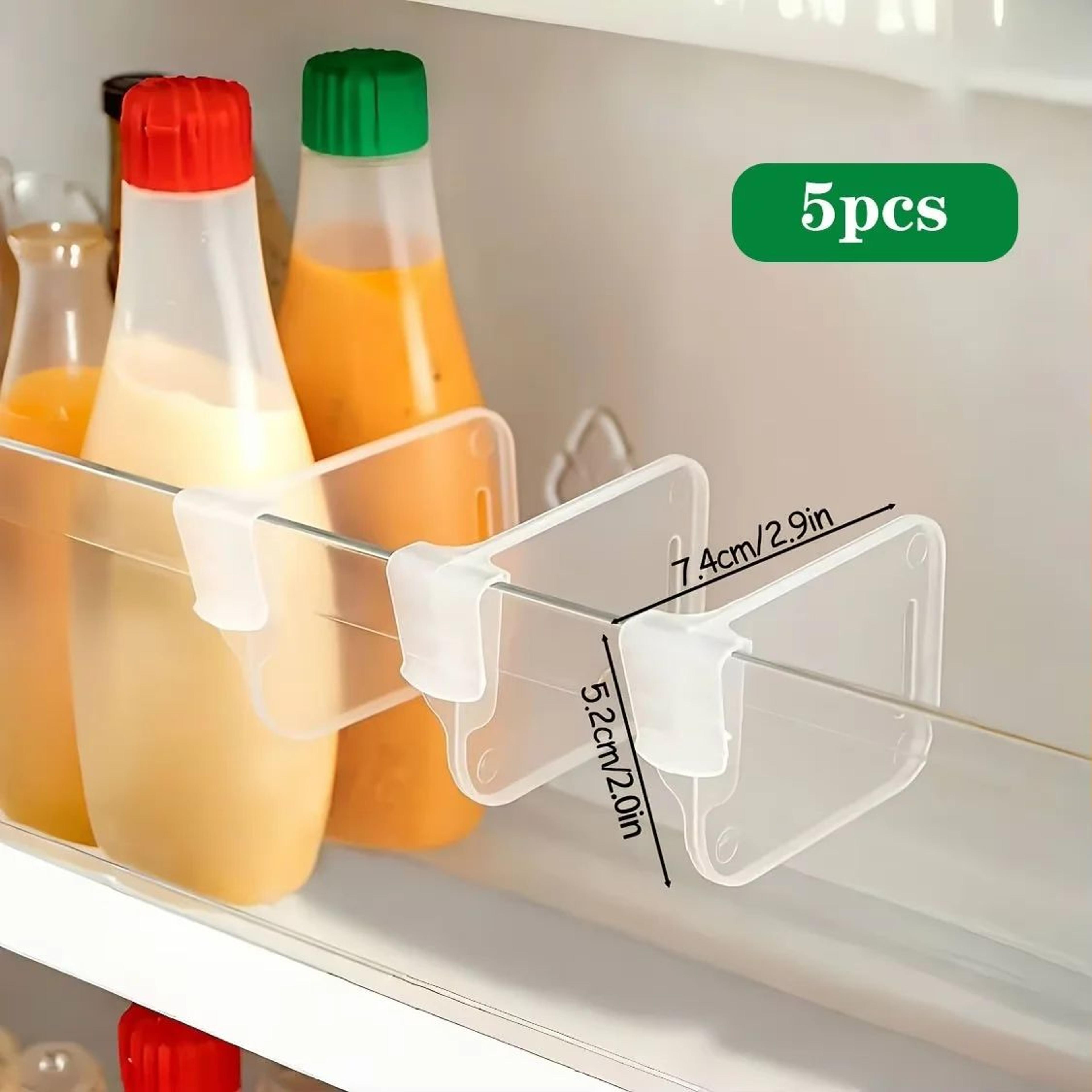 Adjustable Refrigerator Door Organizer Clip  Smart Fridge Divider For Flexible Storage 6
