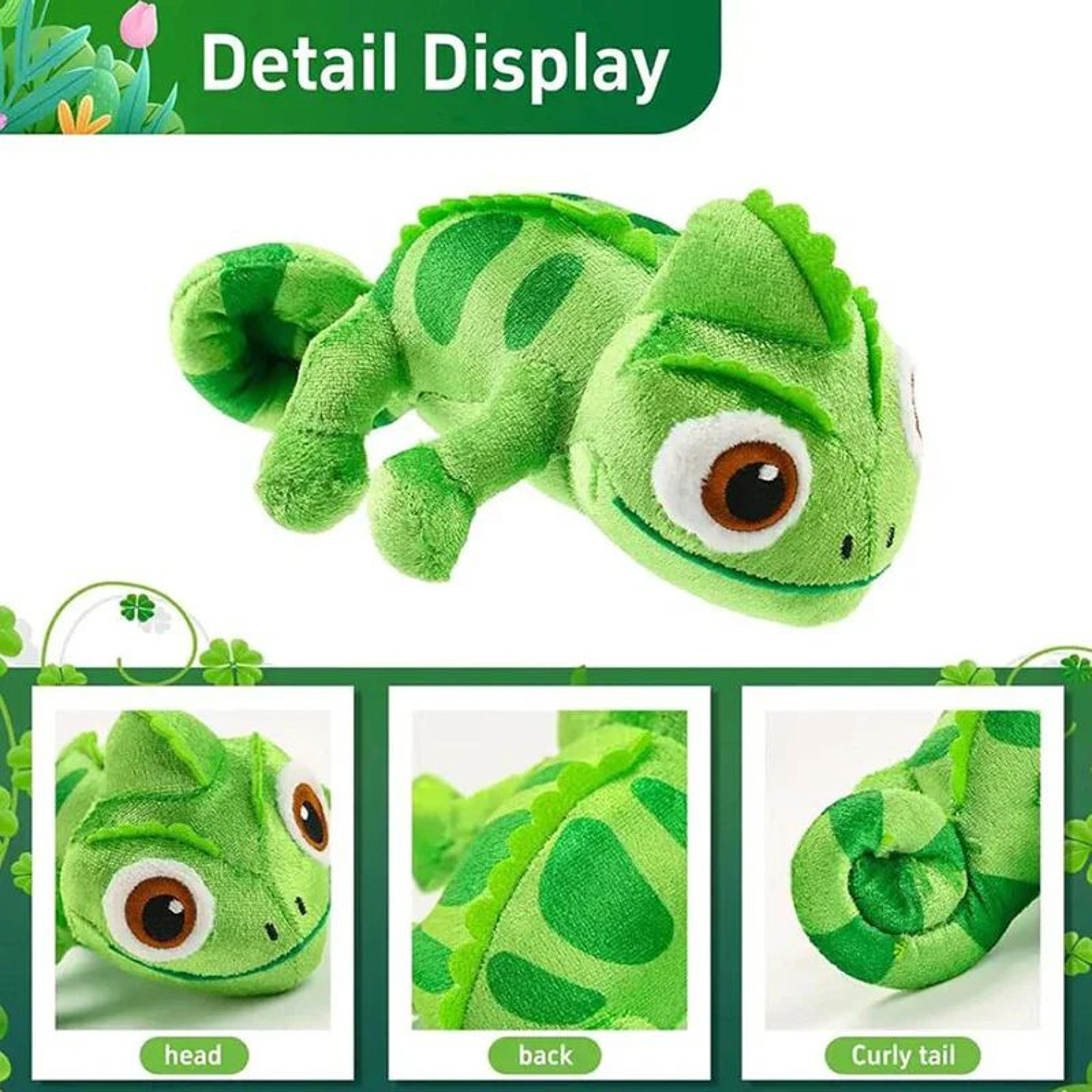 Pascal Chameleon Shoulder Plush  6Inch TangledInspired Stuffed Animal Toy 3