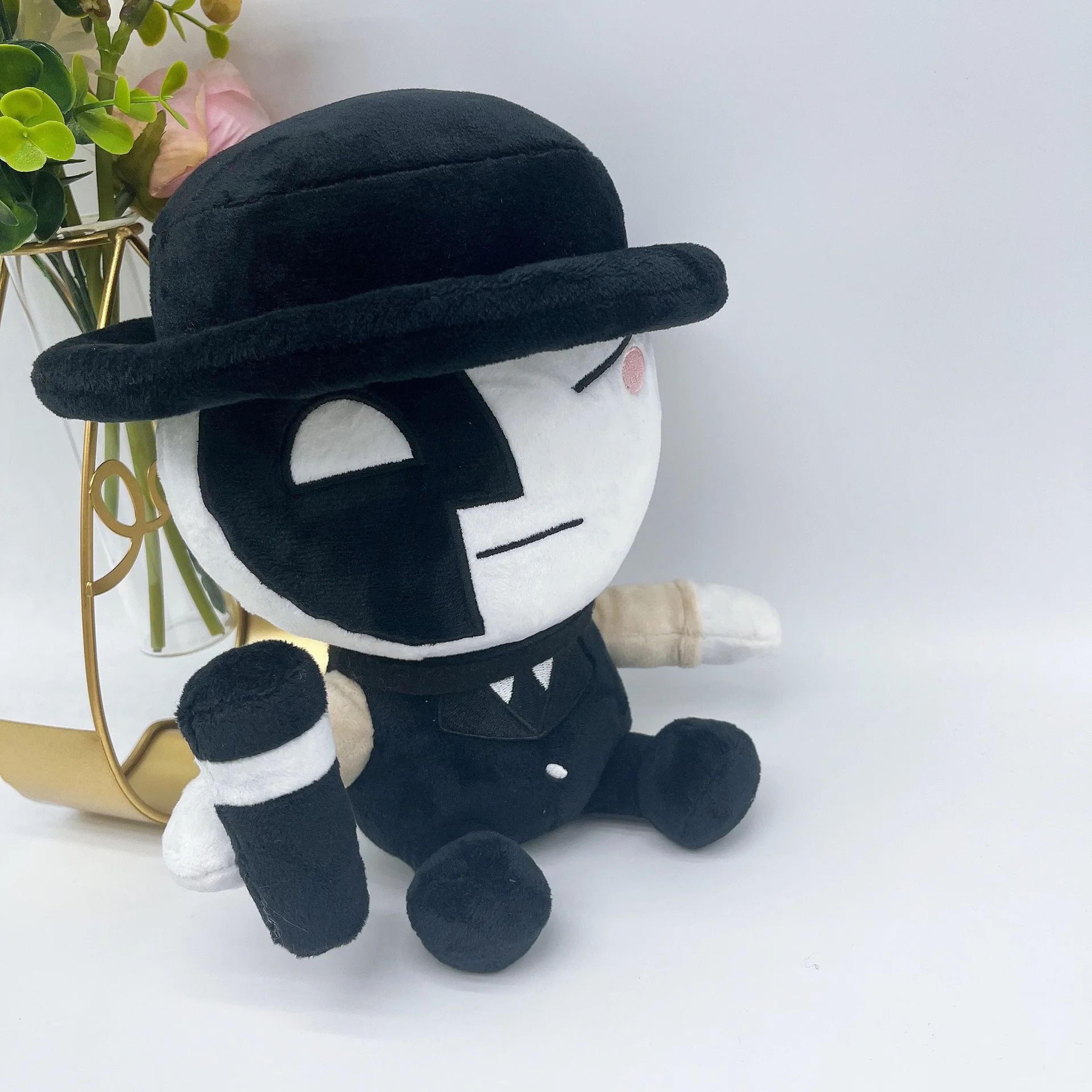 Die Of Death Artful 8Inch Plush Doll  Soft Squeezable Roblox Gamer Collectible 2