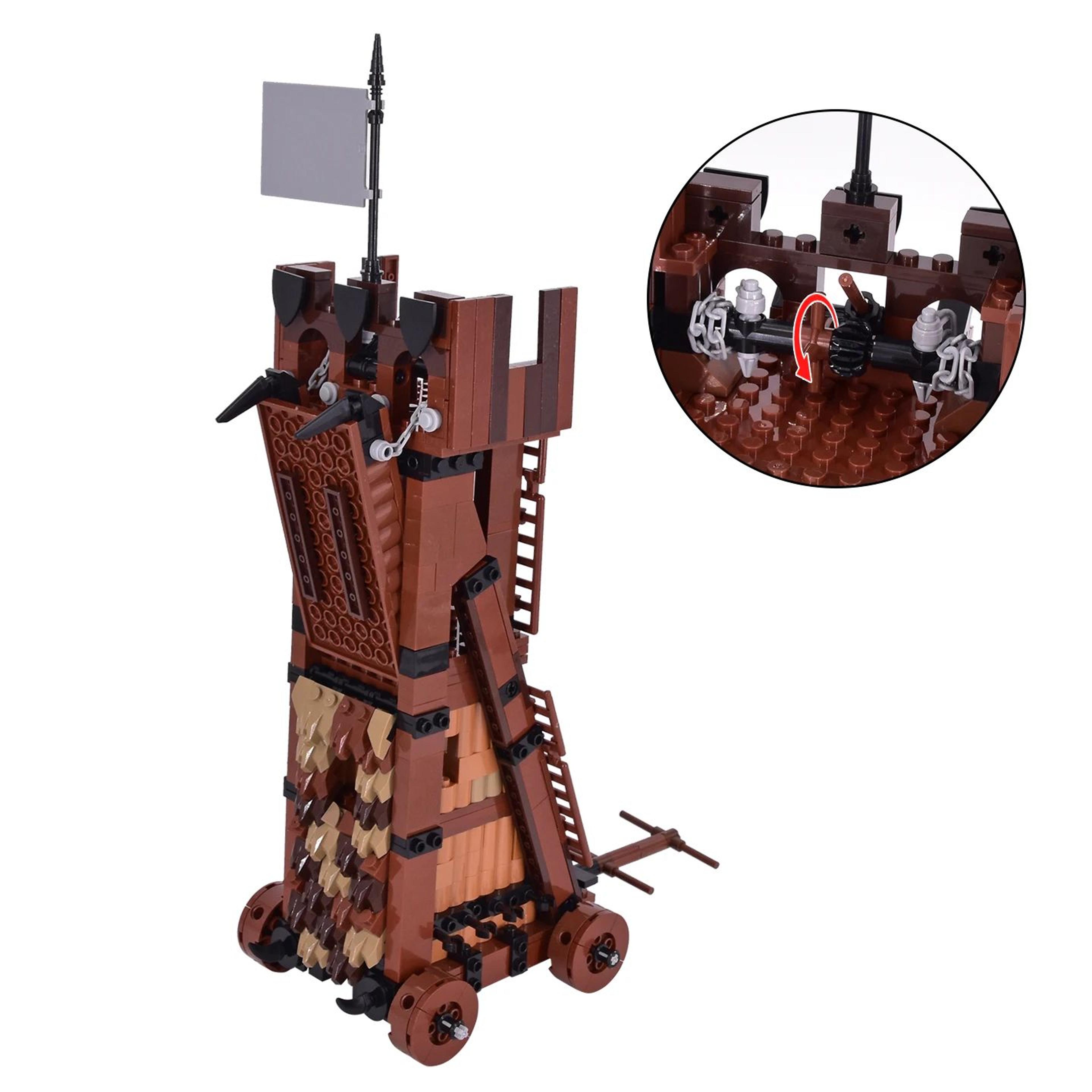 Epic Siege Kingdom Medieval Castle  Knight Chariot Model Building Set  Medieval Castle Building Set 4