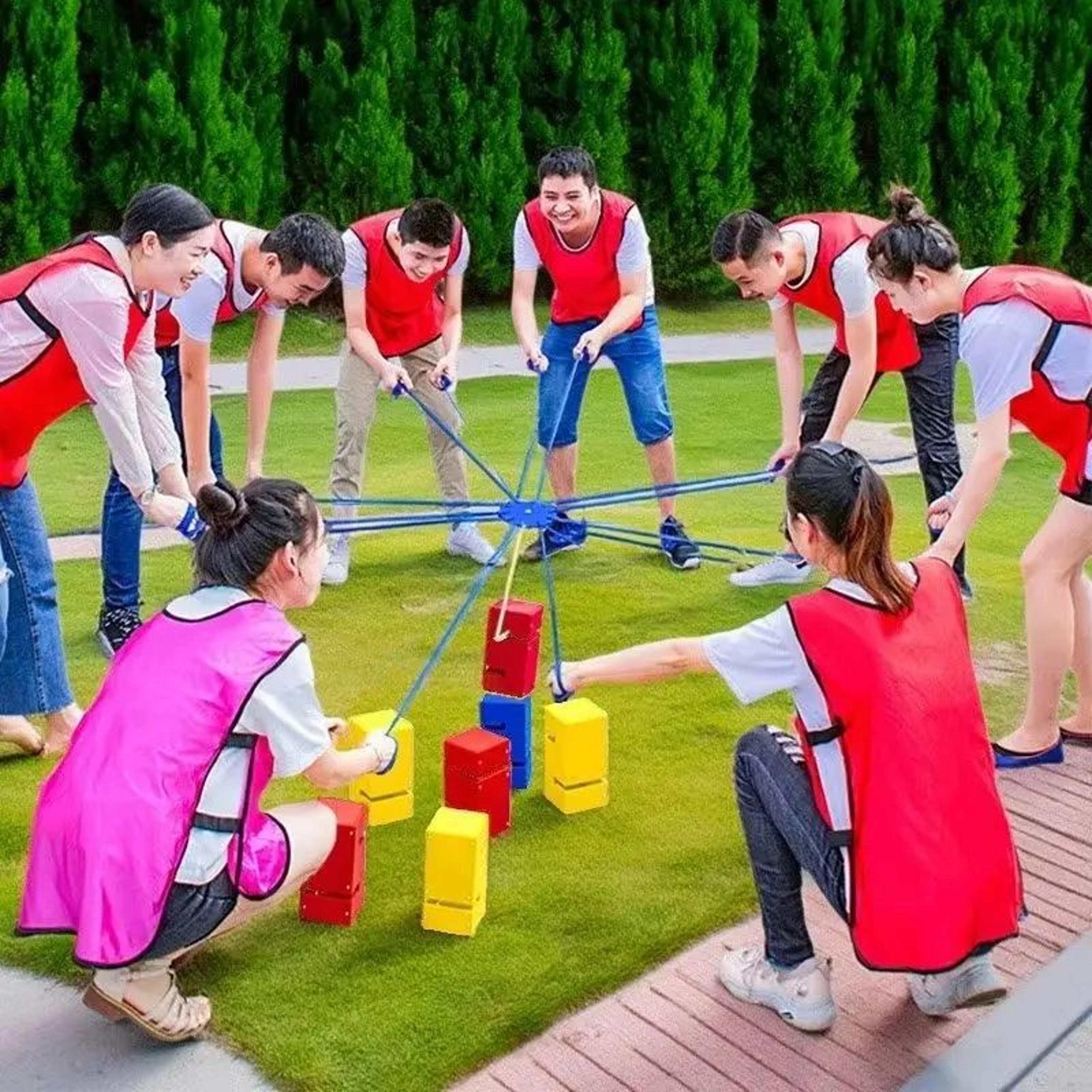 BuildTogether Tower Stacking Team Building Game Set 1
