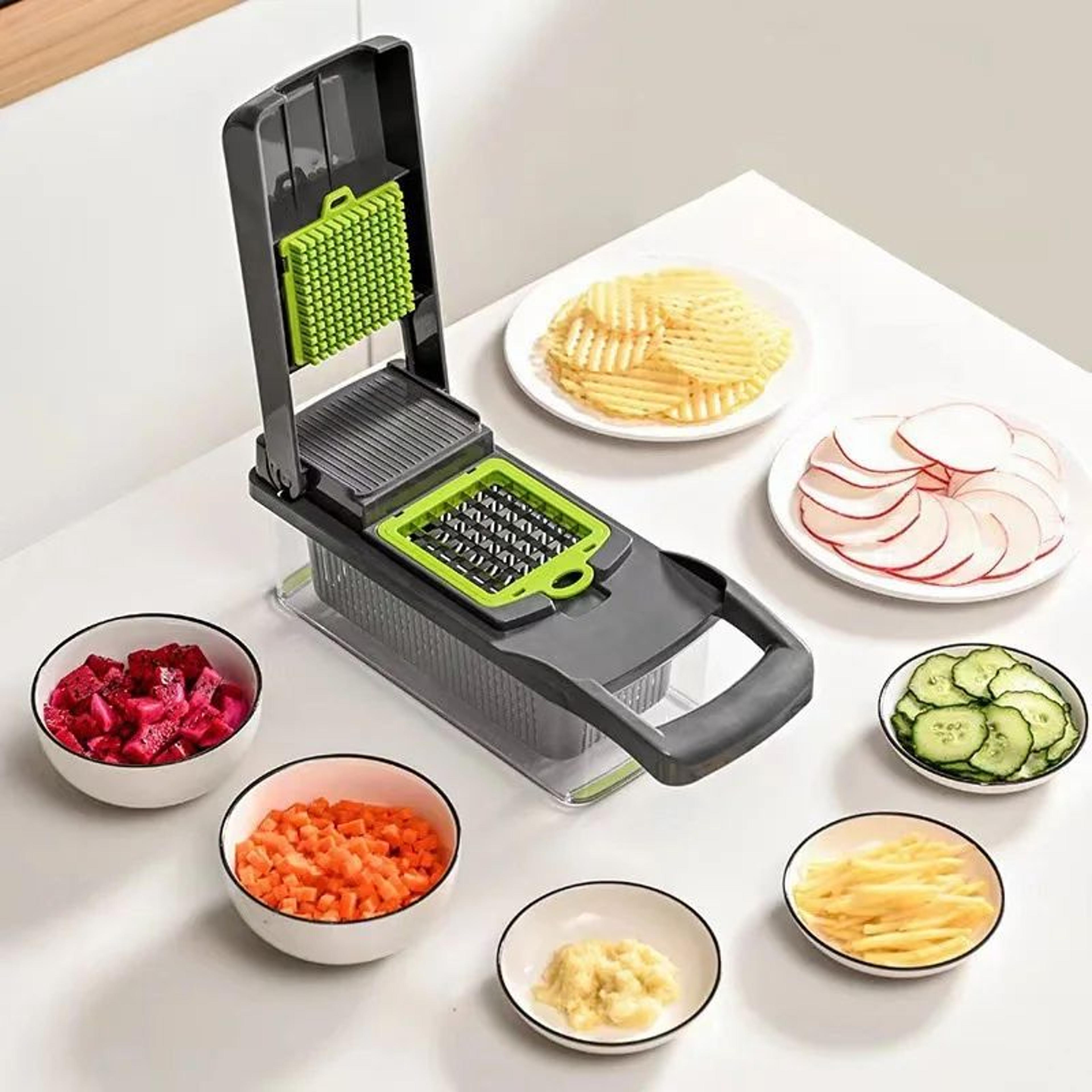 SafeSlice Hand Guard Vegetable Cutter For Couples Cooking 1