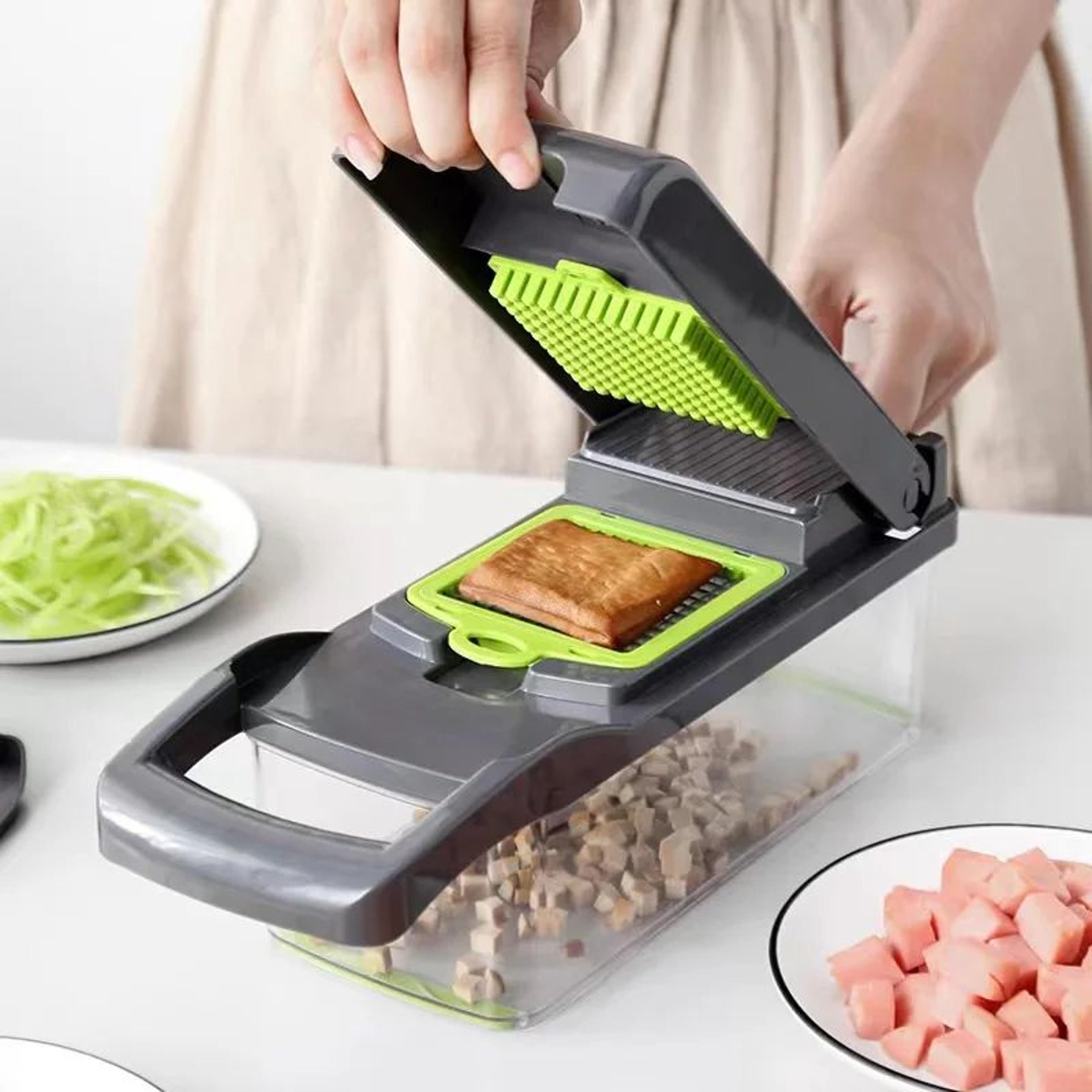 SafeSlice Hand Guard Vegetable Cutter For Couples Cooking 2