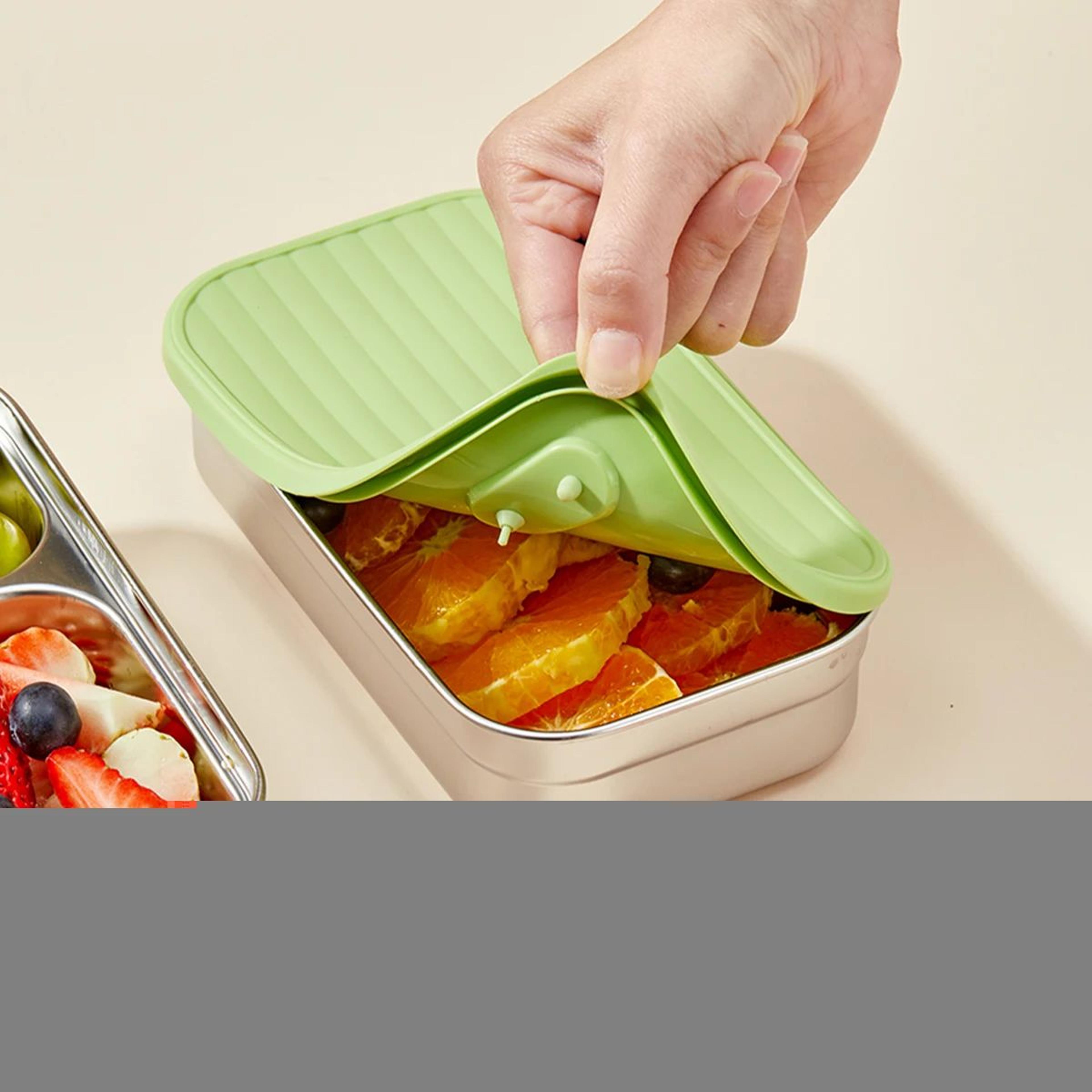 Large Capacity Stainless Steel Bento Lunch Box  Leakproof 304 Food Container For Work  School 2