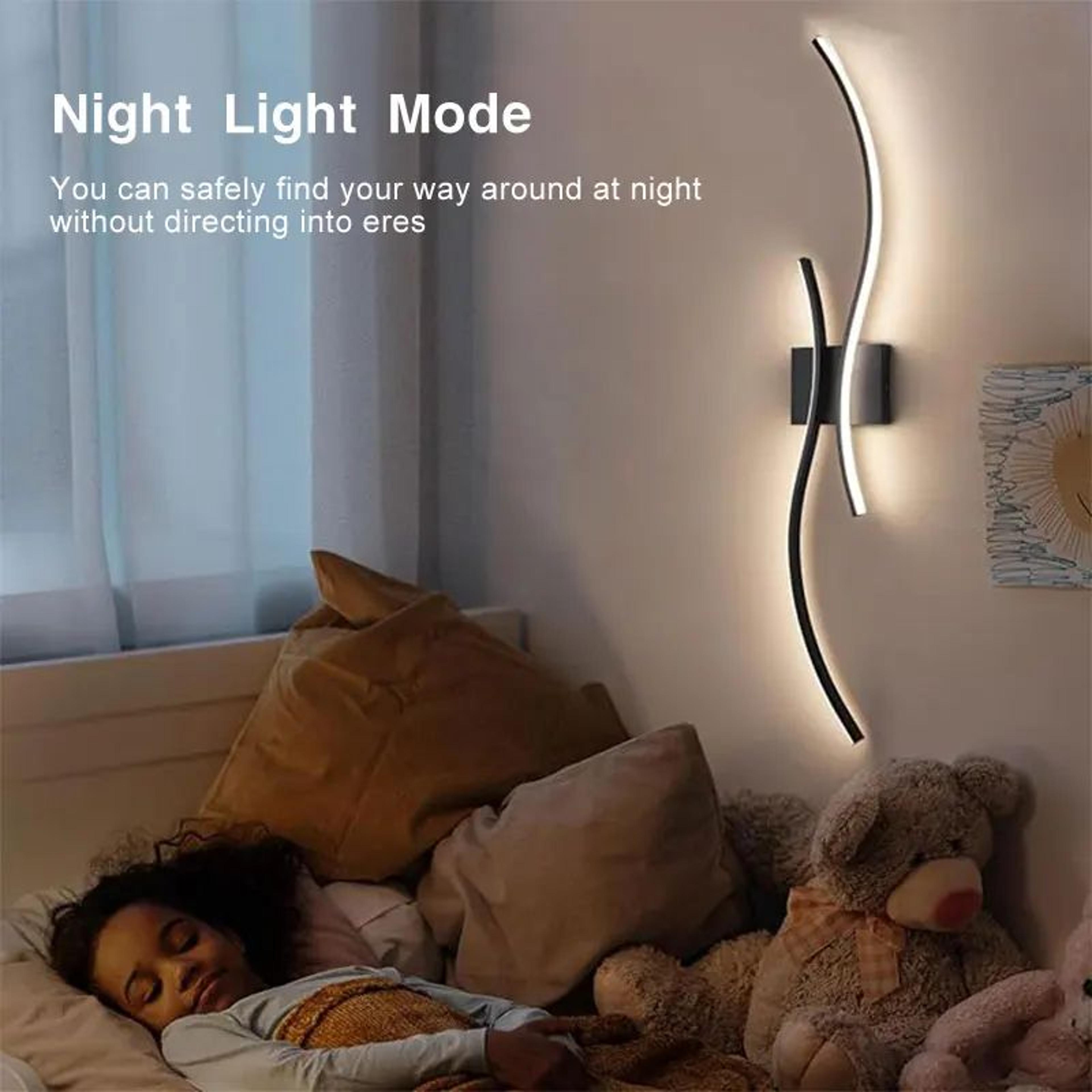 Modern LED Wall Sconce  Minimalist Aluminum Indoor Wall Lighting For Bedroom  Corridor 4