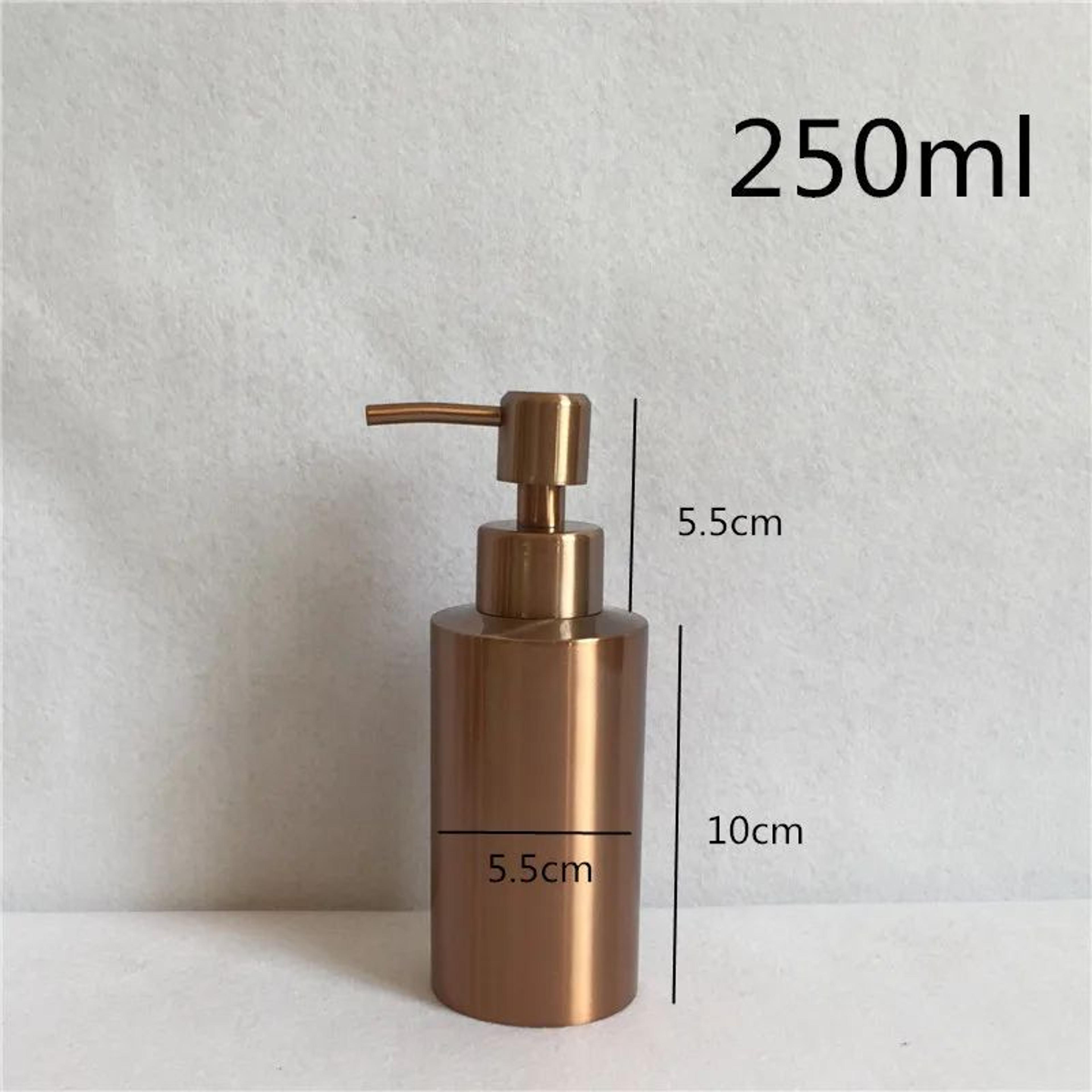 Stainless Steel Soap Dispenser Pump  Refillable 304 Kitchen  Bathroom Lotion Bottle 10