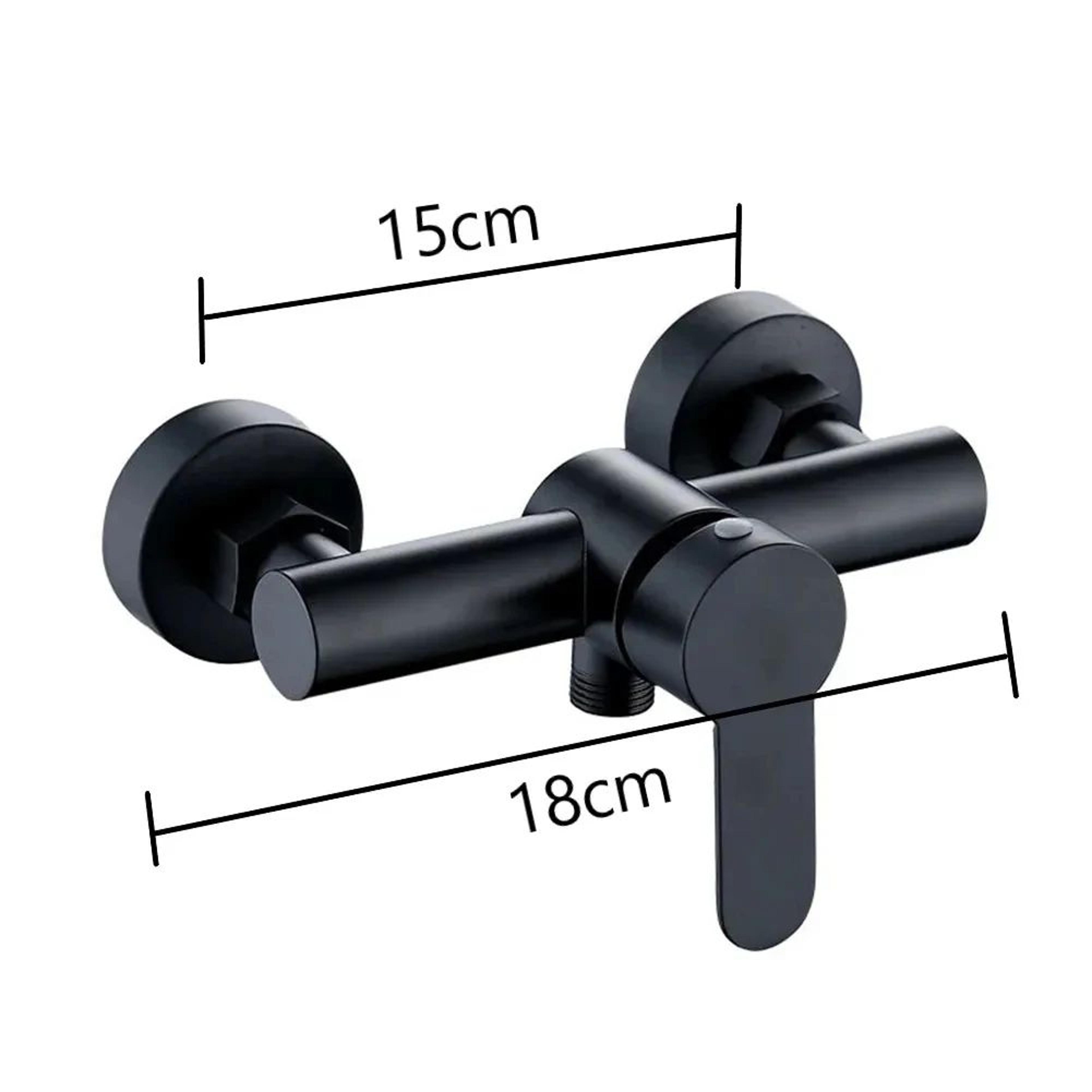 Premium Stainless Steel Shower Faucet Wall Mounted Mixer With Hot  Cold Control 7