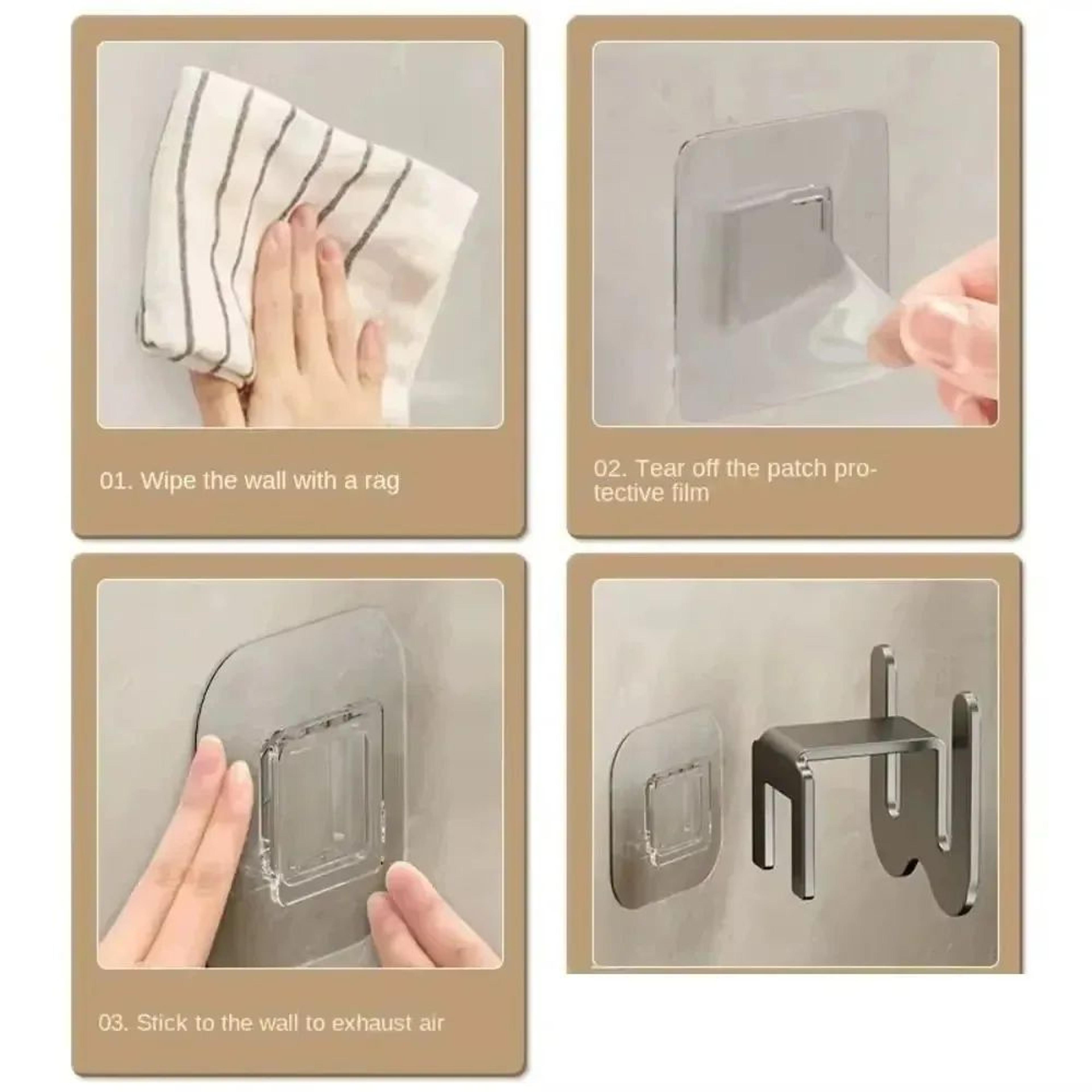 Wall Mounted Shoe Storage Rack With Drainage  SpaceSaving Bathroom Slipper Holder 4