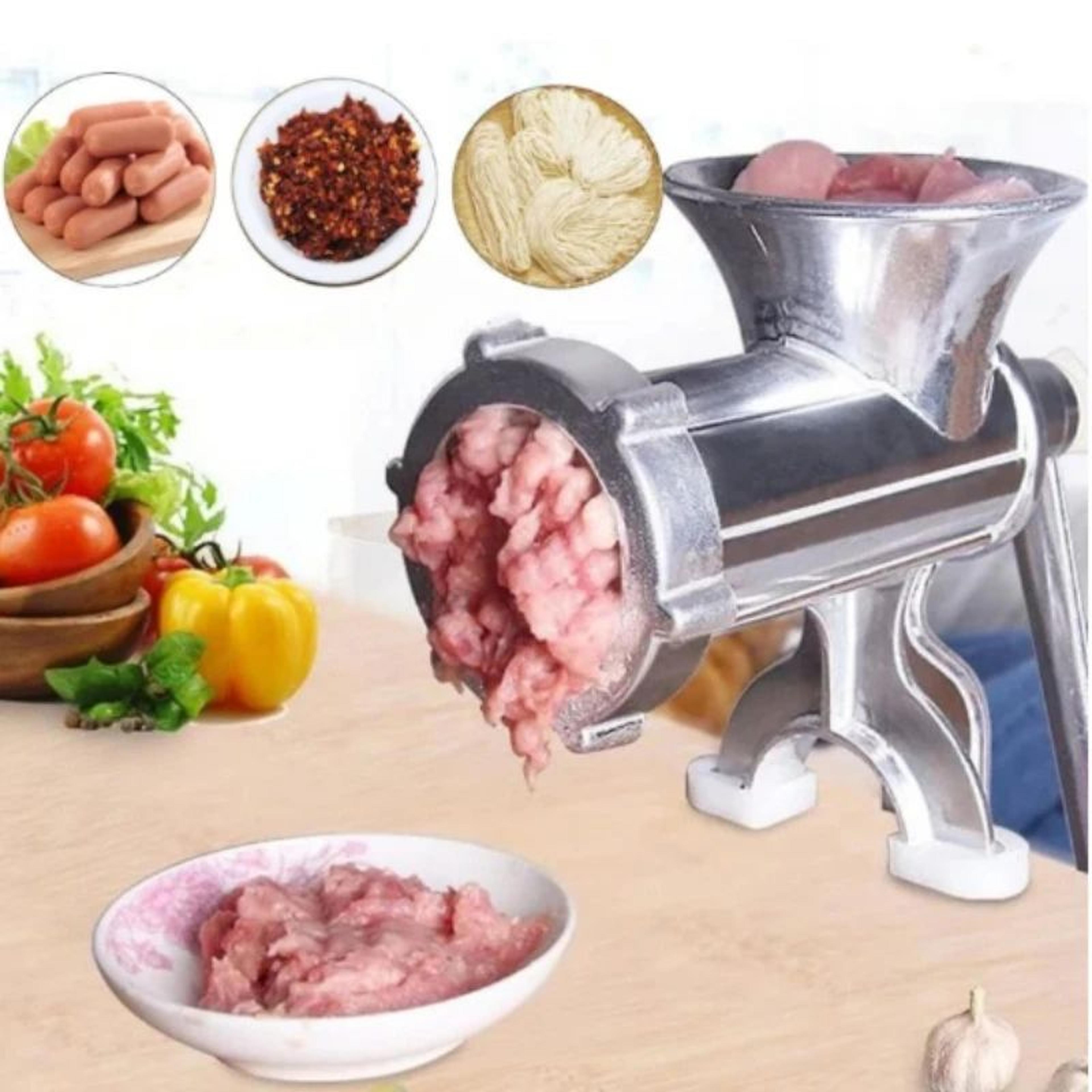 HeavyDuty Manual Meat Grinder  Sausage Stuffer For Home Kitchen 1