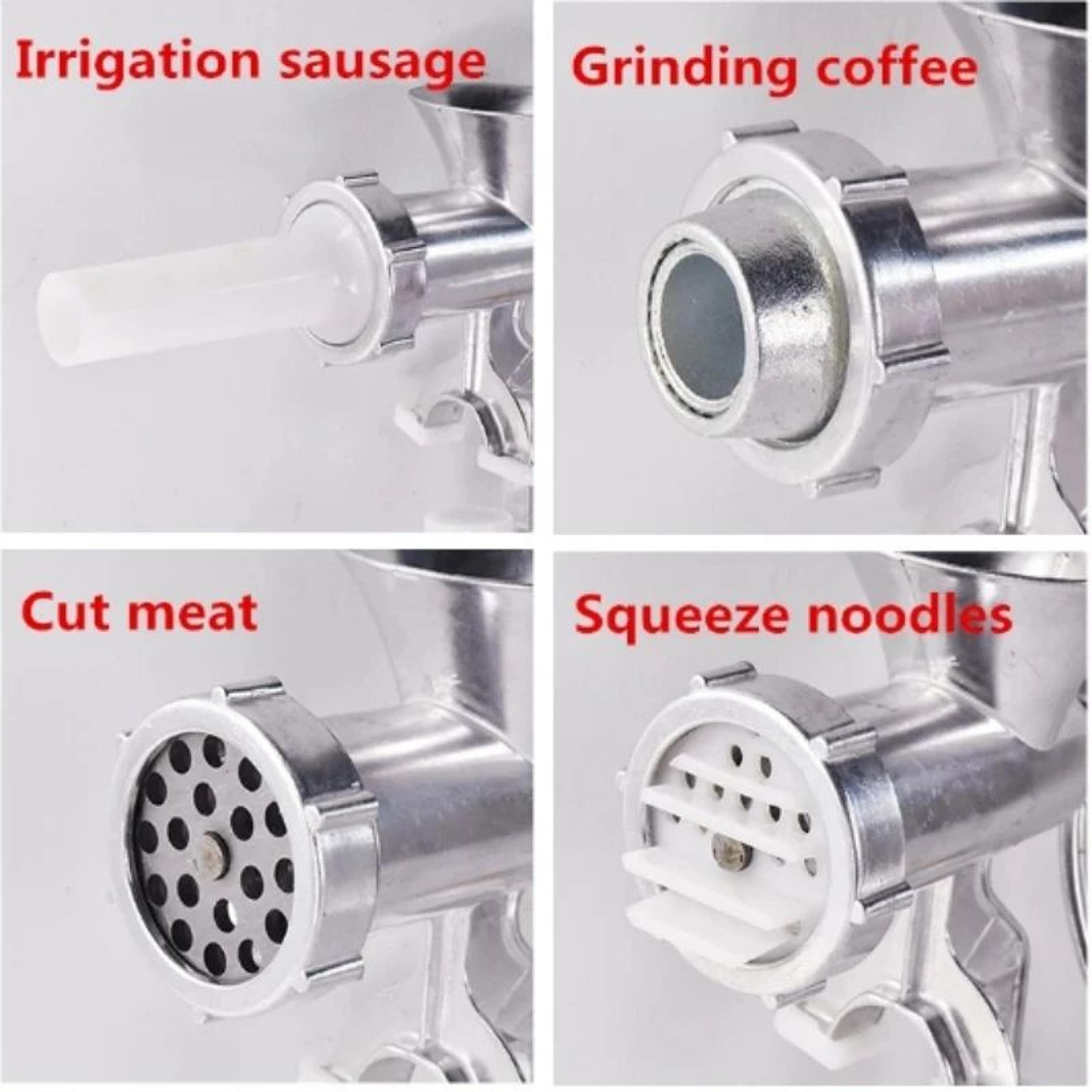HeavyDuty Manual Meat Grinder  Sausage Stuffer For Home Kitchen 3