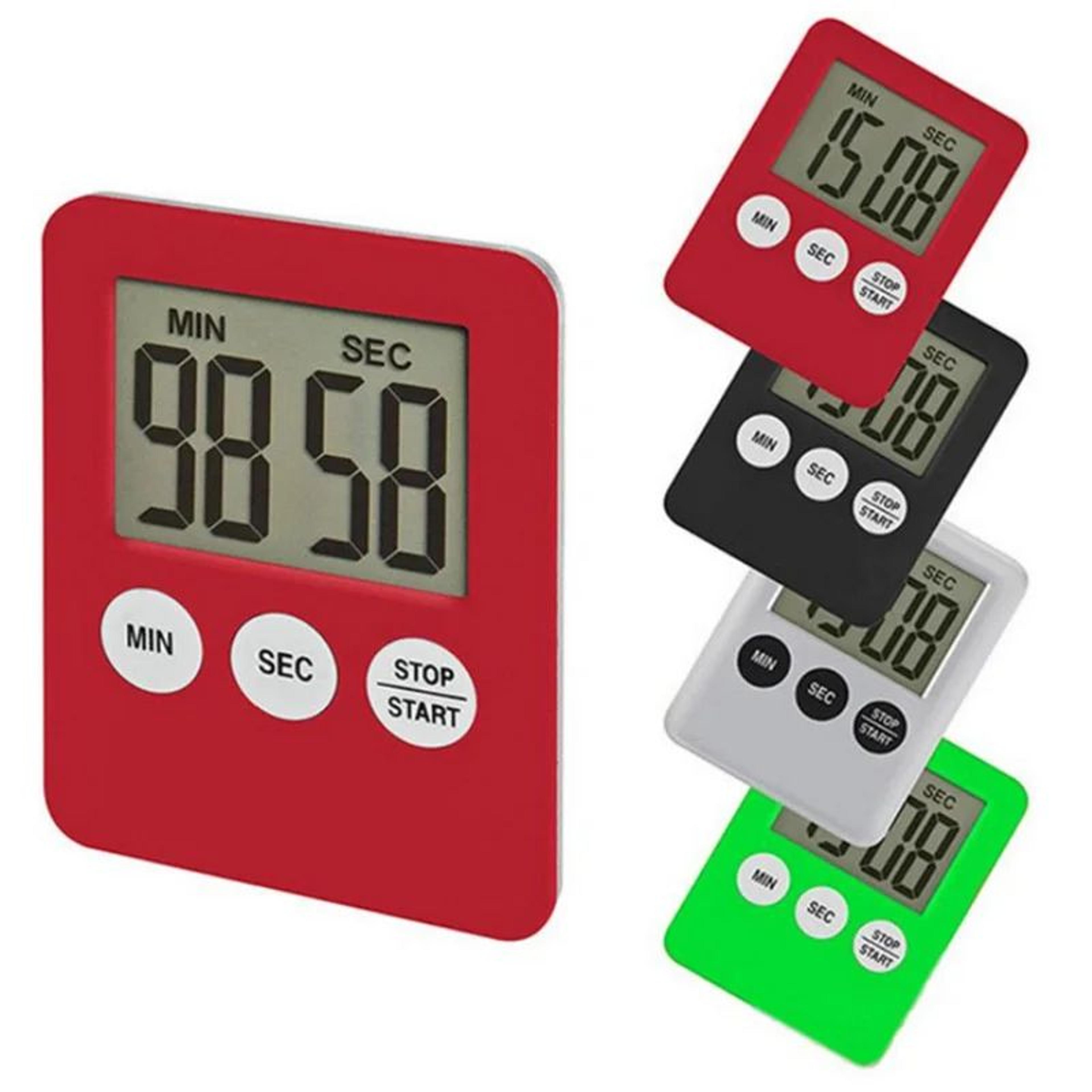 MagnaTime LCD Digital Kitchen Timer With Magnetic Back  Loud Alarm 2