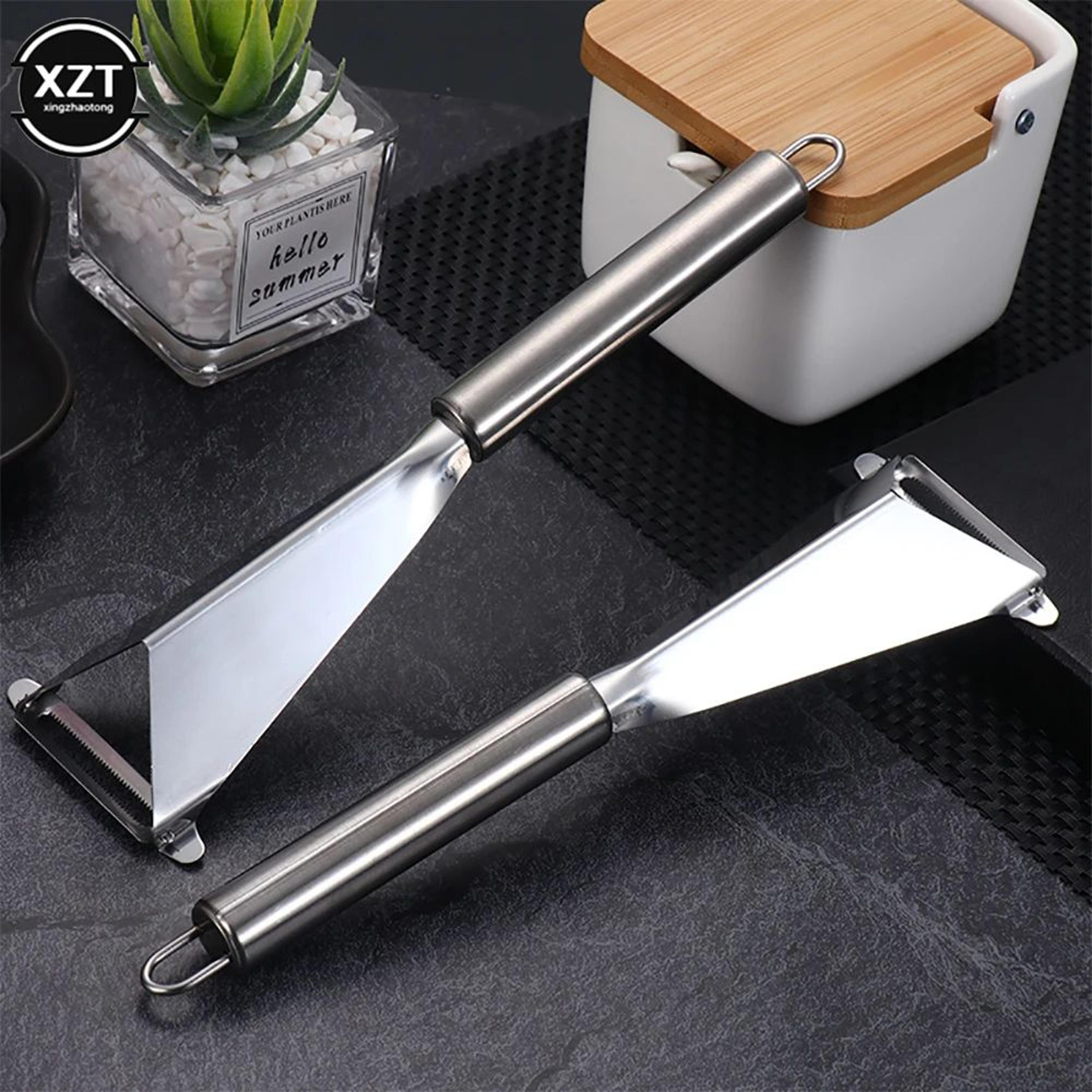 Precision Stainless Steel Fruit Carving Knife  Triangular Vegetable Garnishing Tool 3