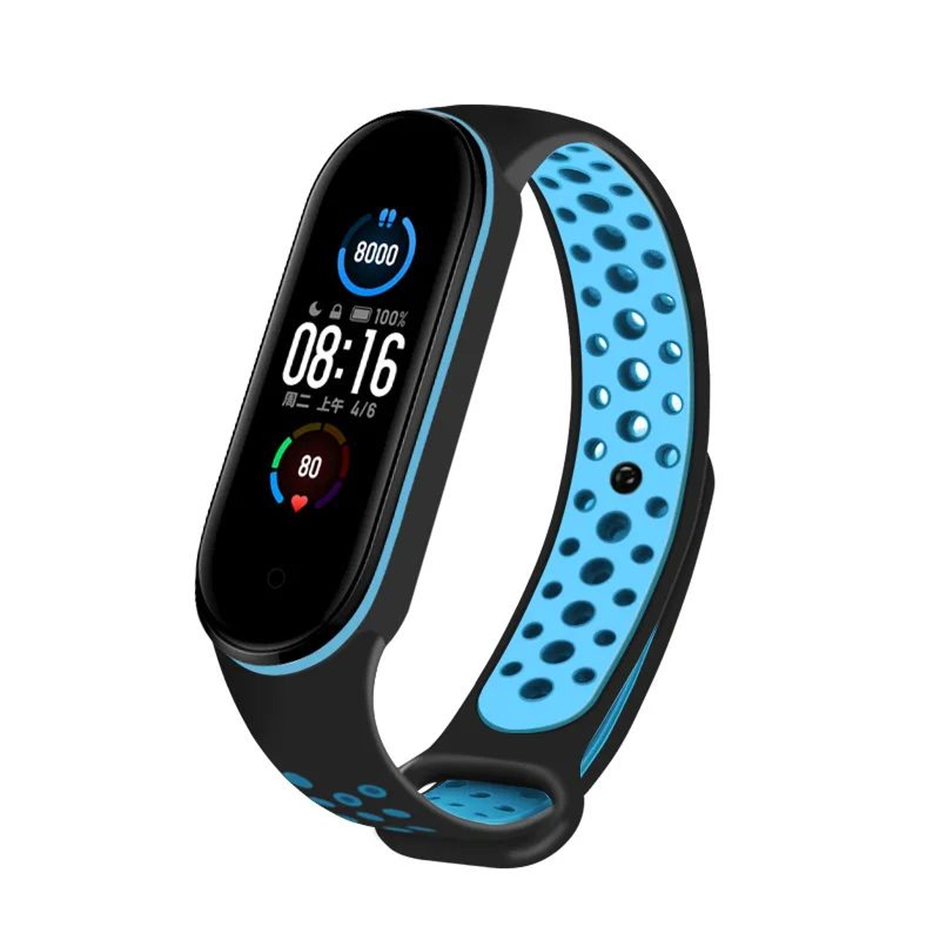Xiaomi Mi Band Breathable Replacement Strap  Soft Silicone Wristband For Mi Band 34567 10