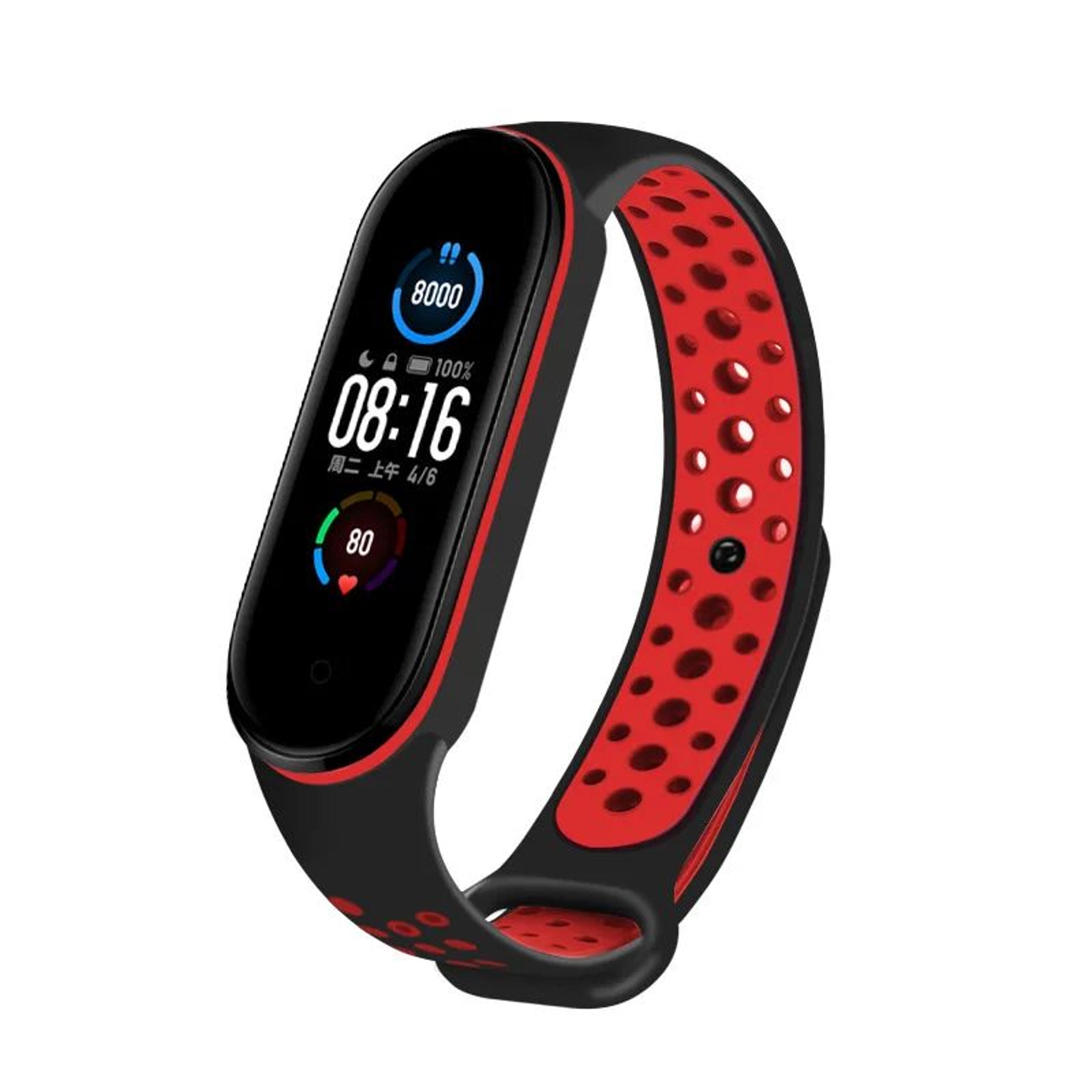 Xiaomi Mi Band Breathable Replacement Strap  Soft Silicone Wristband For Mi Band 34567 13