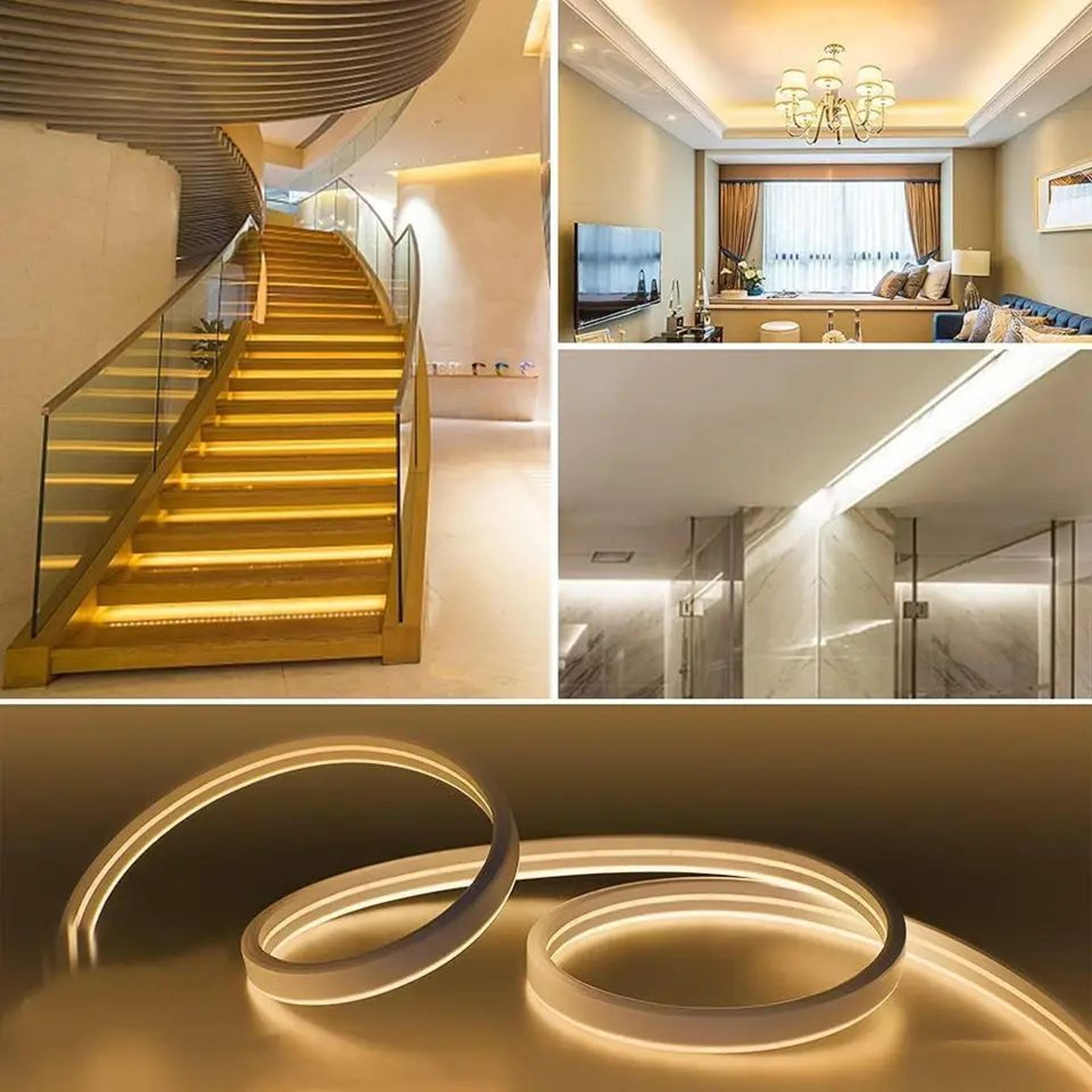 Smart Touch Neon LED Light Strip  Dimmable Waterproof LED Rope Light For Custom Decor 2