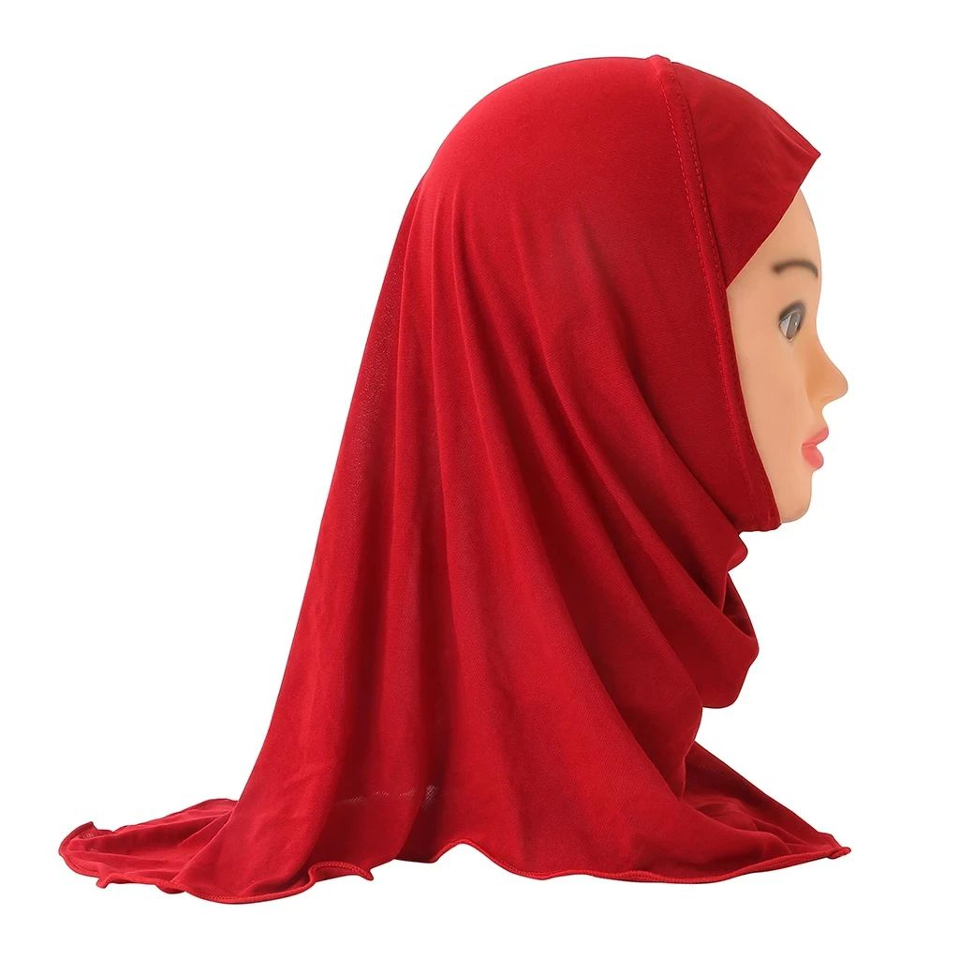 ComfortStretch Kids Hijab  Soft Breathable Islamic Scarf For Toddler  Girls 3