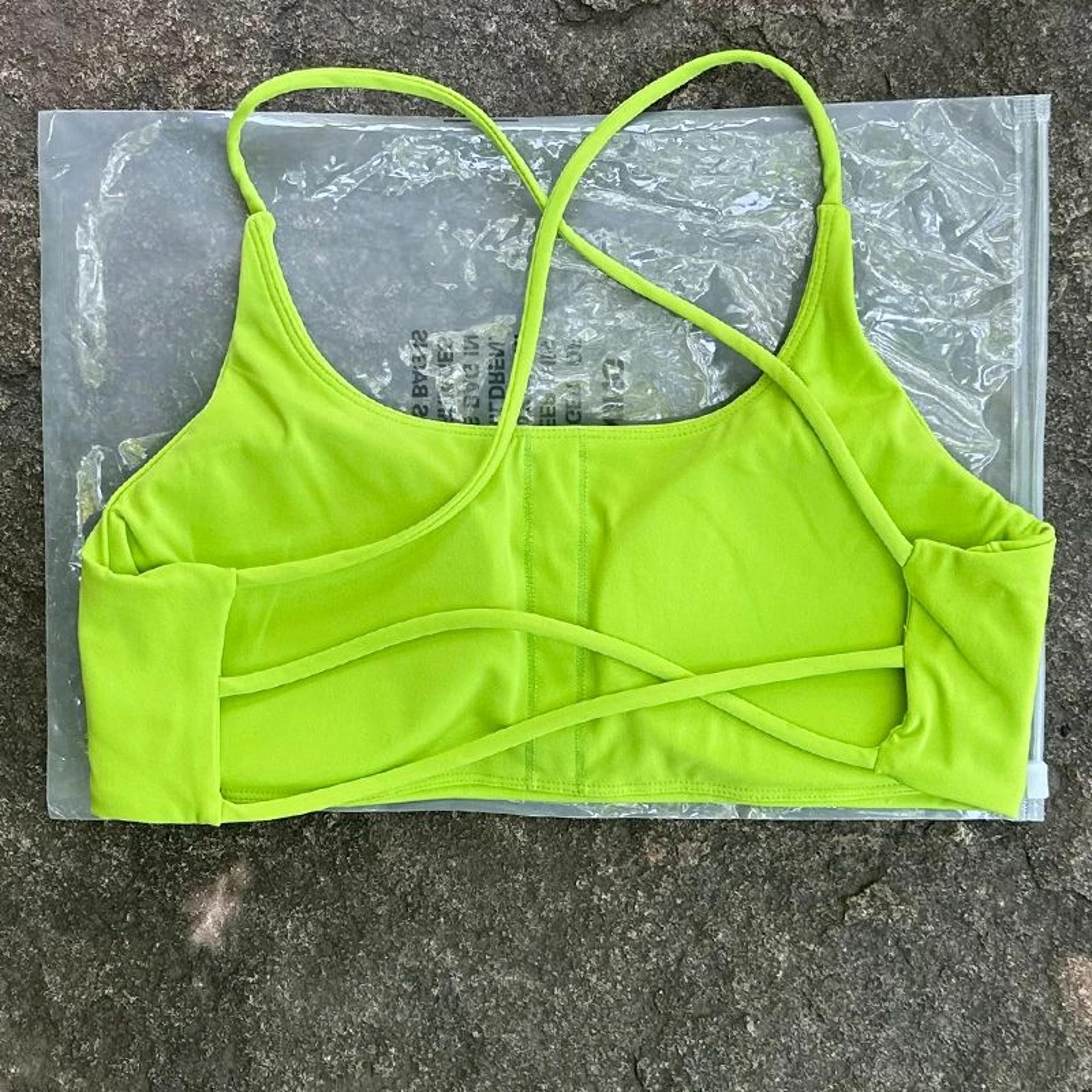 CrossBack Sports Bra With Chest Pads  Hollow Back Yoga Vest For HighImpact Support 5