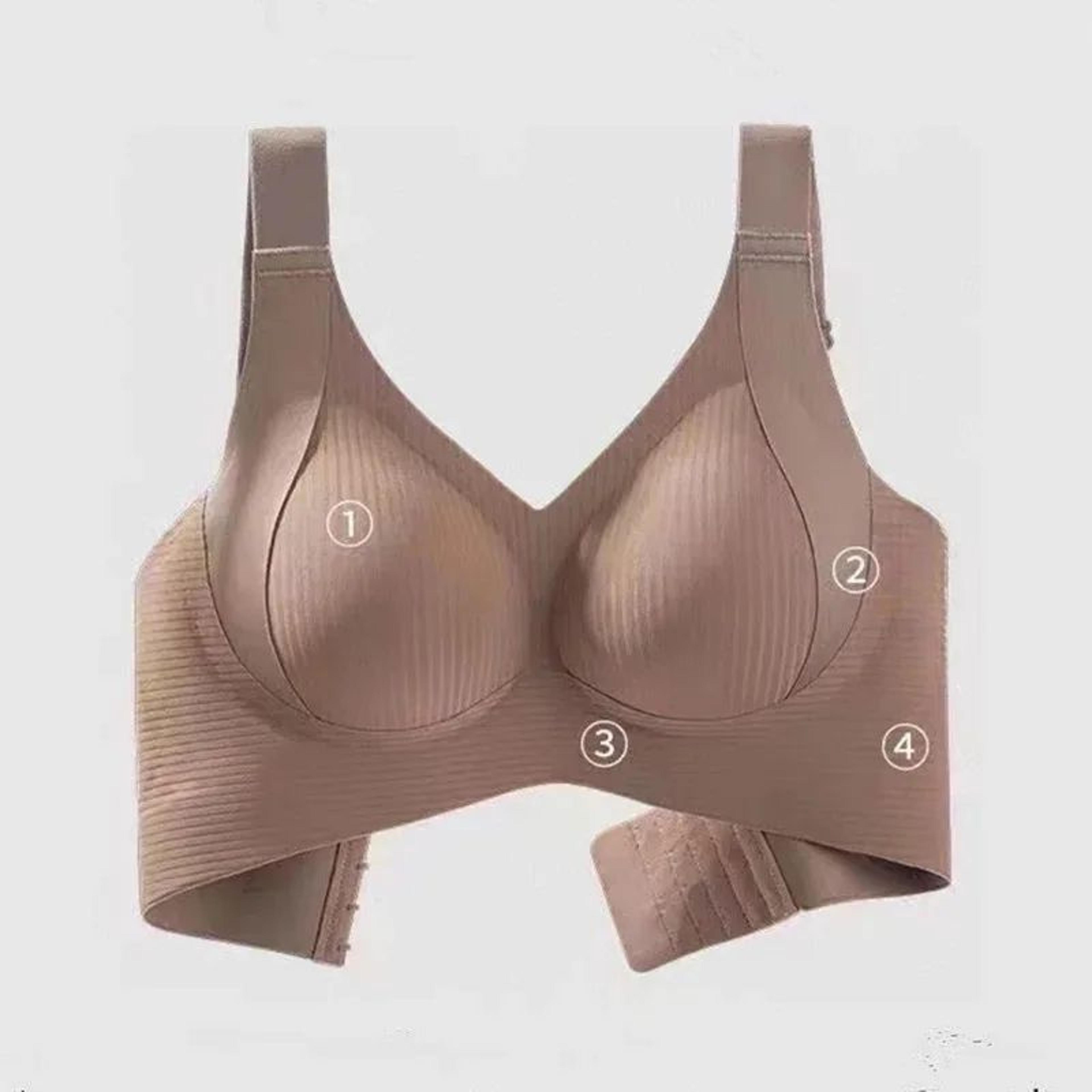 Seamless Support Pro  Wireless Sports Bra For Large Bust Breathable Seamless Comfort Bra 1