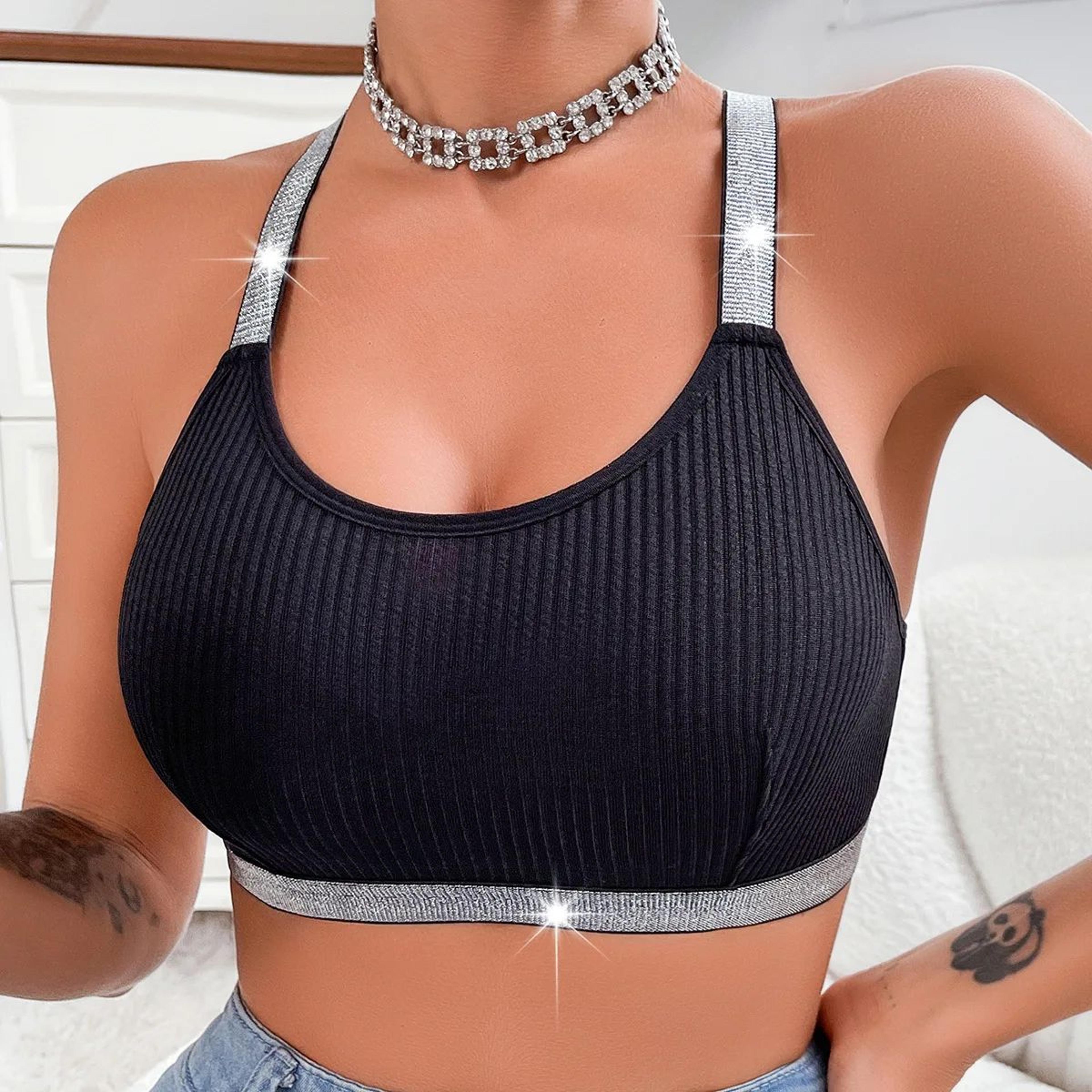 Ribbed Backless Seamless Bralette Top For Yoga  Everyday Comfort 5