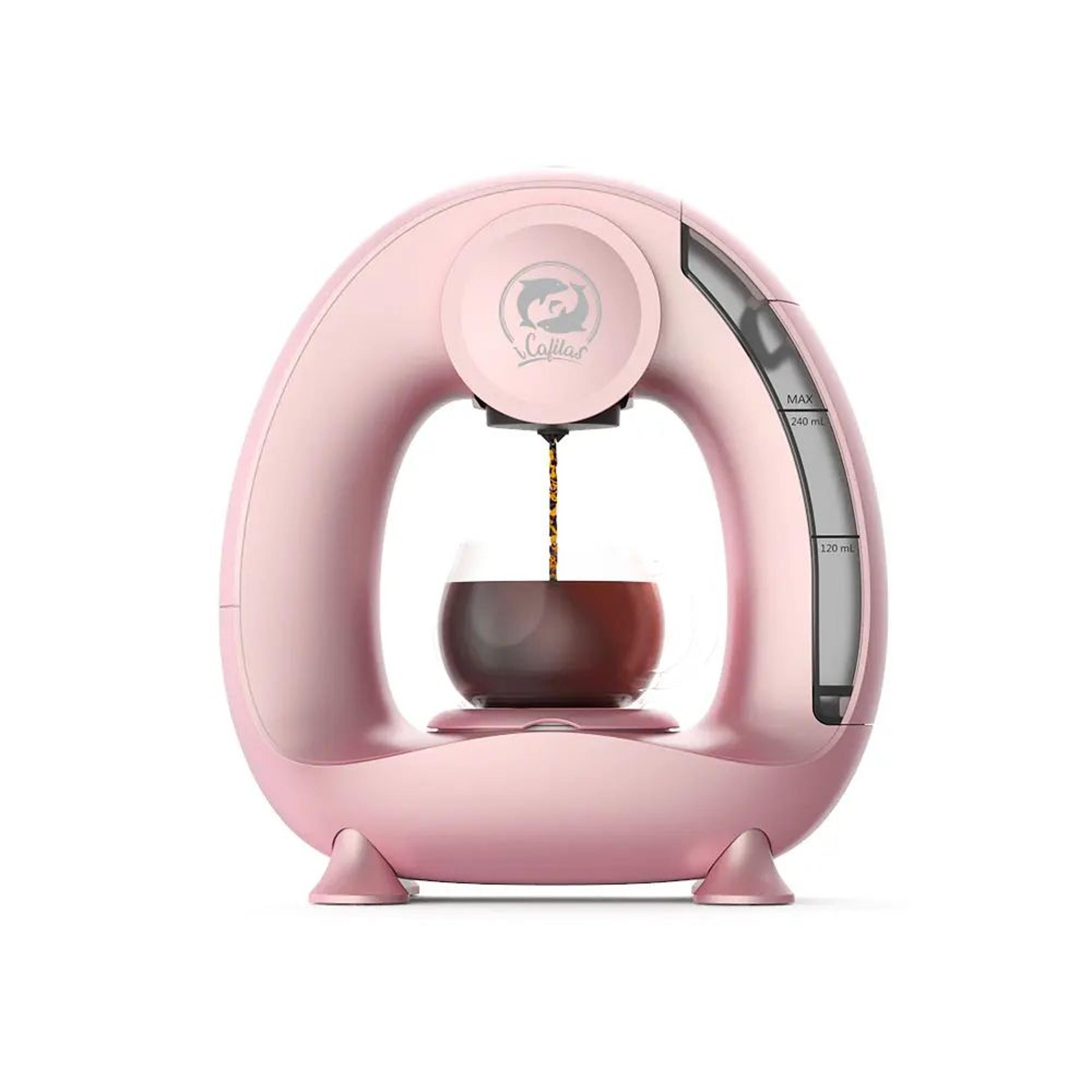 BrewGo Portable Coffee Maker  Quiet Travel Capsule  Ground Coffee Machine 6