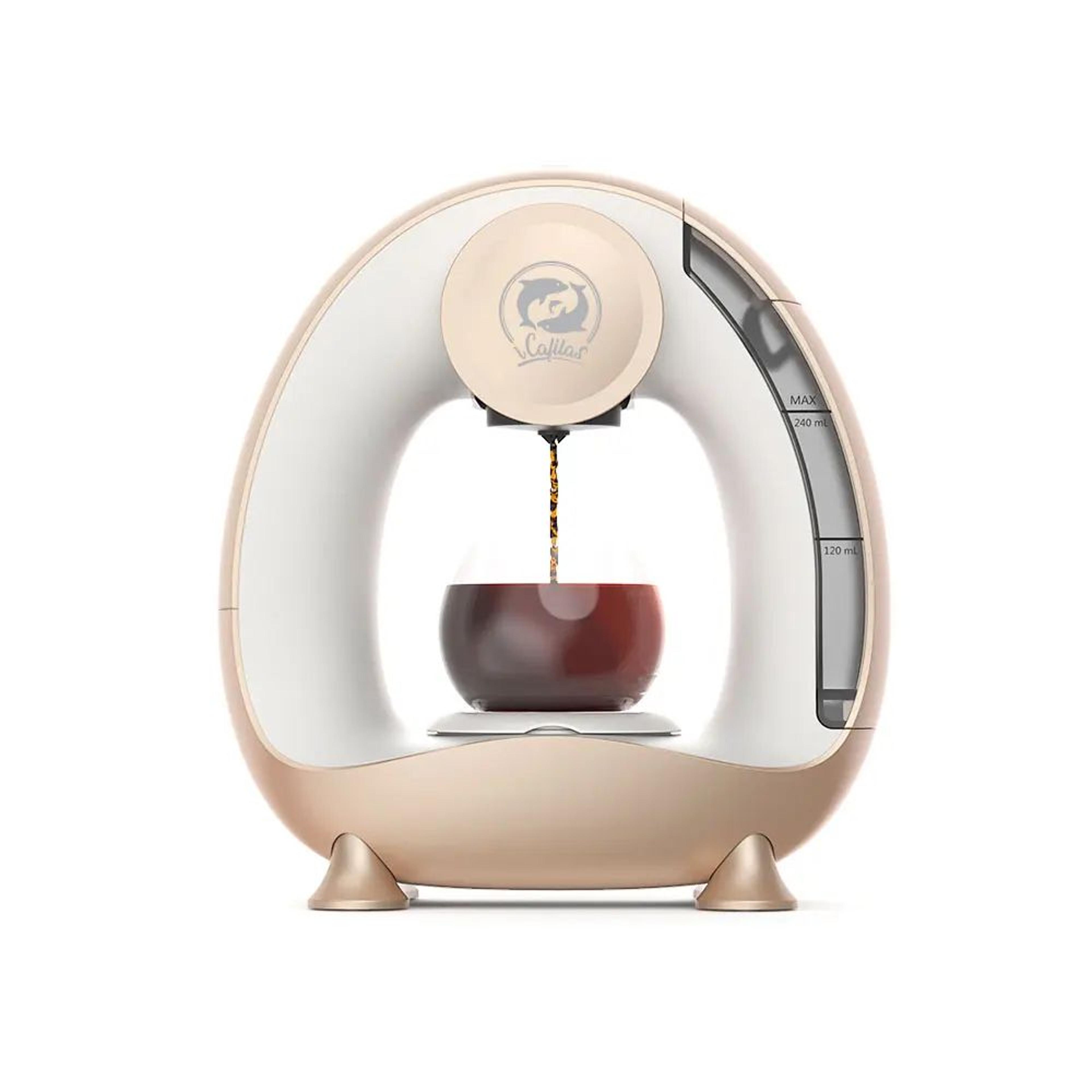BrewGo Portable Coffee Maker  Quiet Travel Capsule  Ground Coffee Machine 7