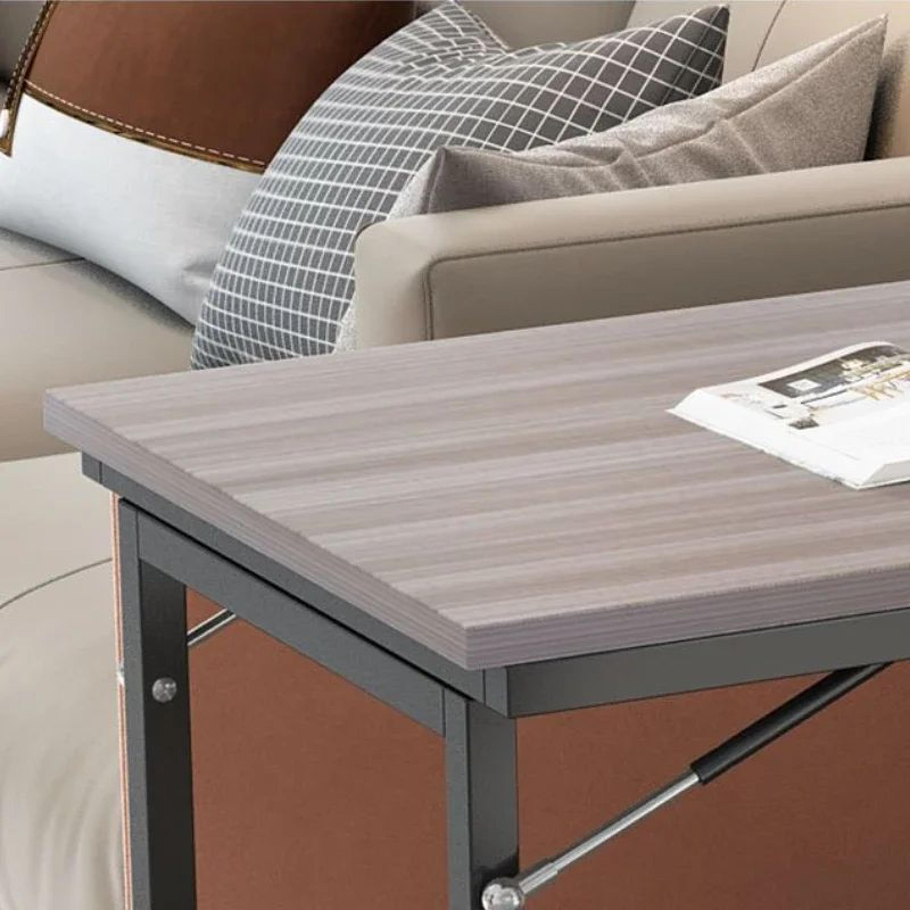 NordicFold Luxe Modular Side Table  Modern Folding Coffee Table For Small Spaces 3