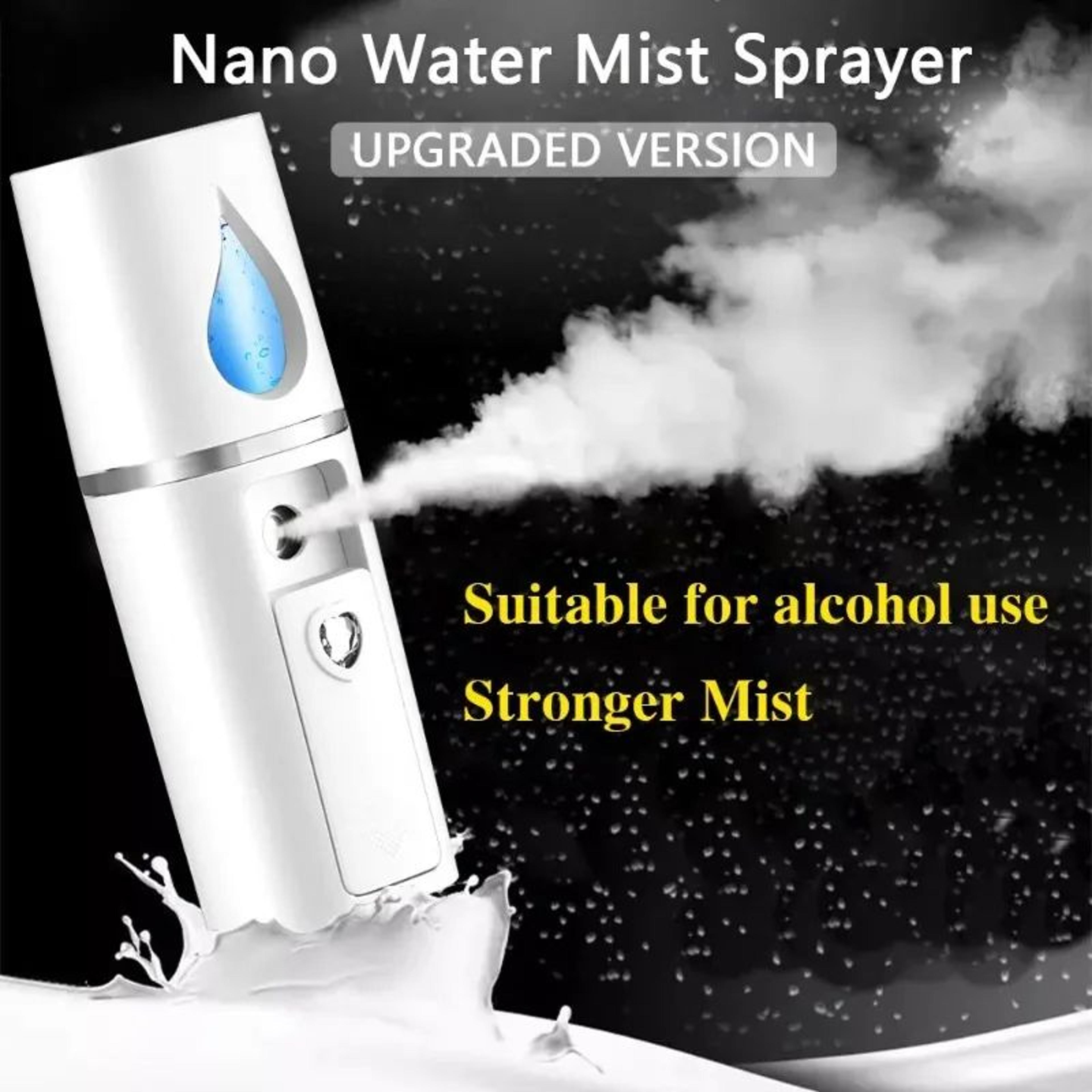 NanoGlow Pro Portable Facial Nano Mist Sprayer  USB Rechargeable Mini Face Steamer For Deep Hydrati 1