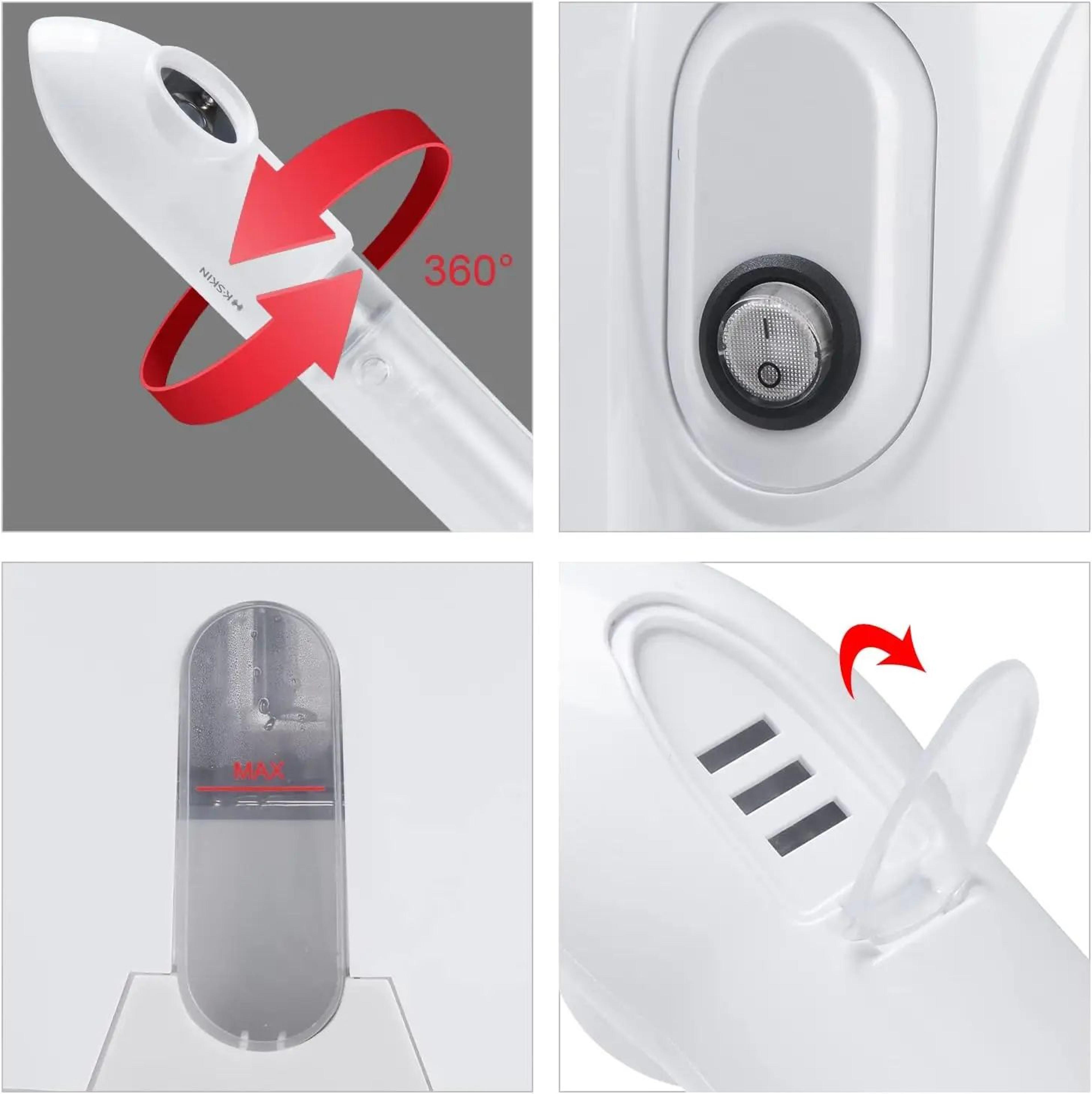 NanoGlow Facial Steamer For Deep Cleansing  Hydration 4
