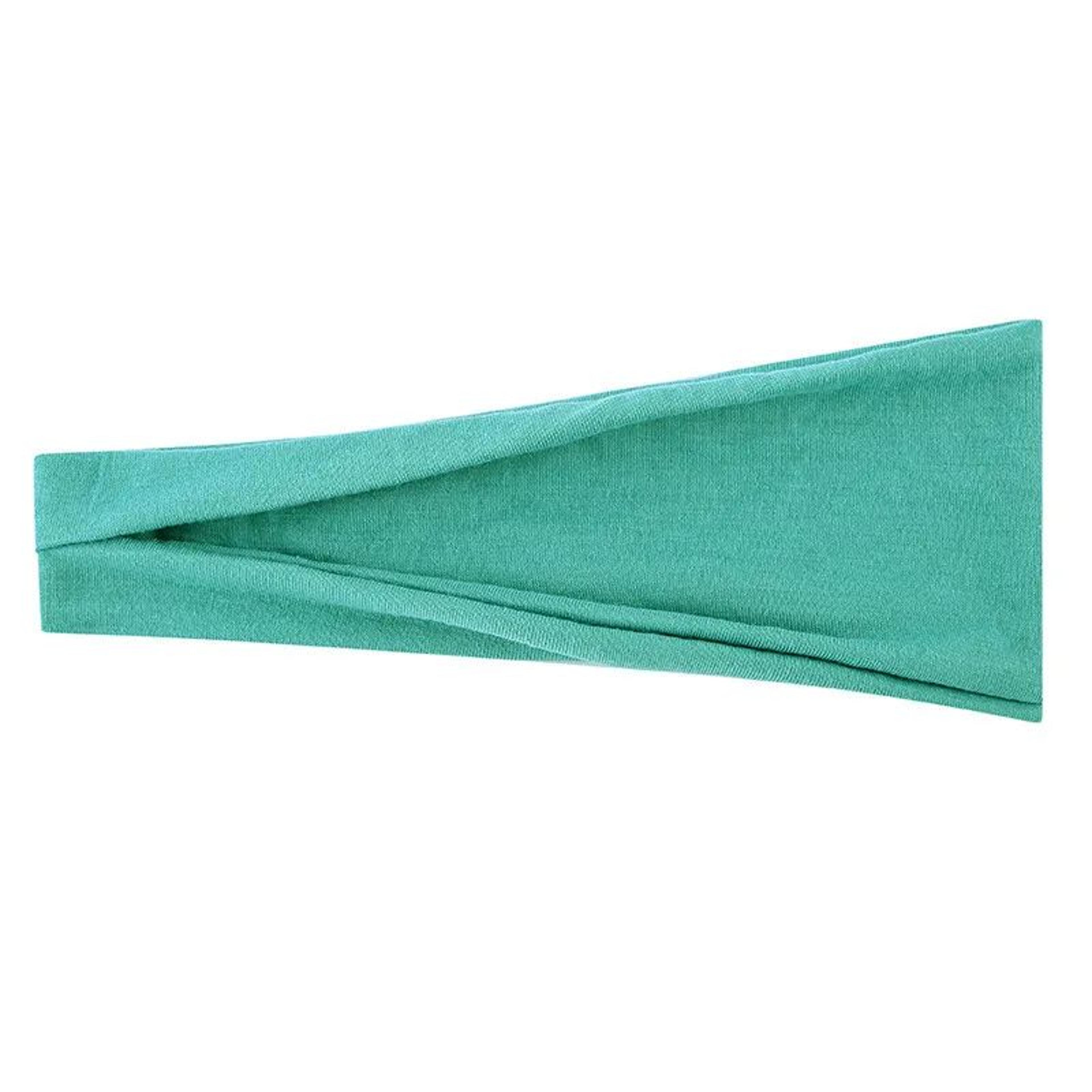 ComfortFlex Womens Elastic Headband  Soft Solid Color Yoga Headband  Stylish Turban Hair Wrap 9