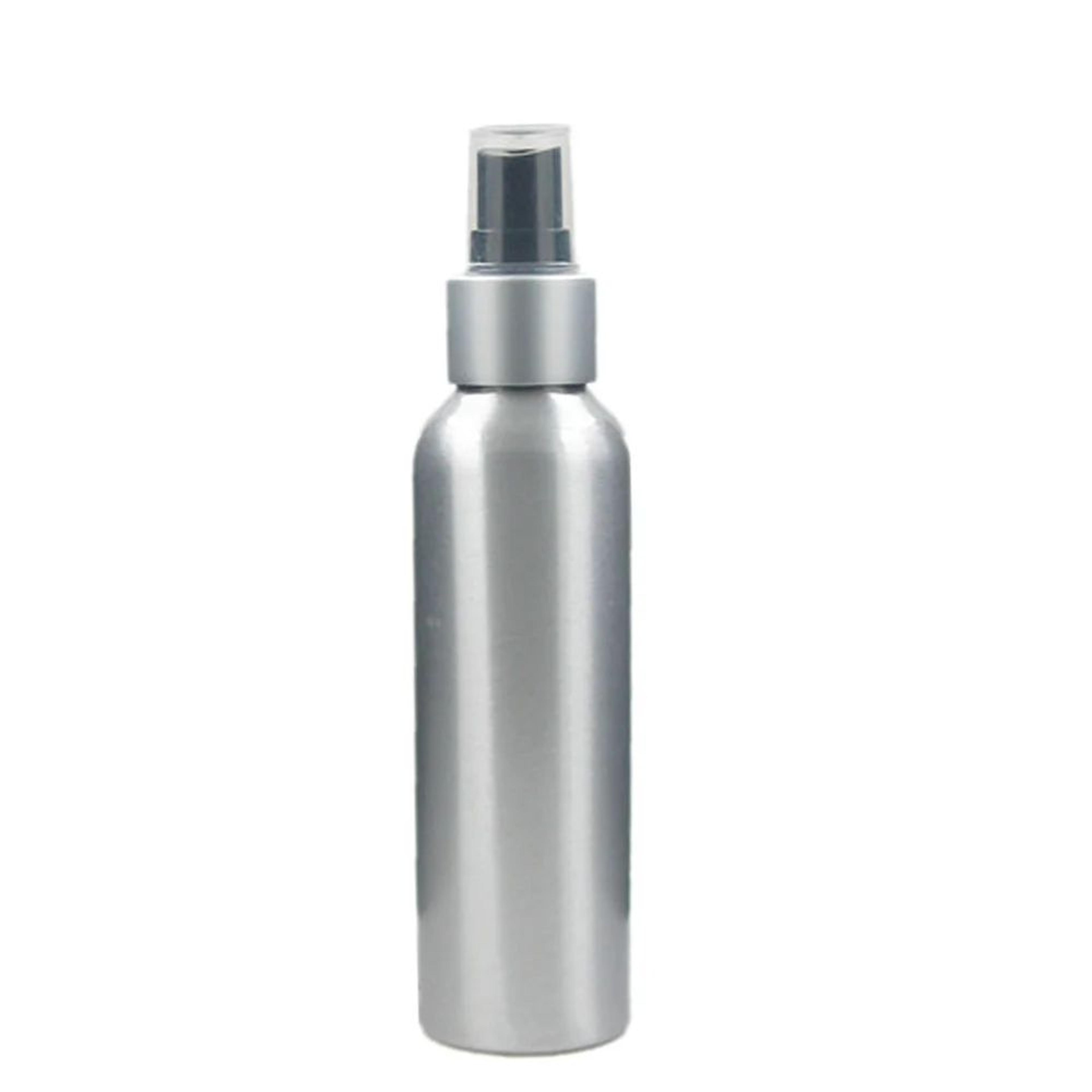 Refillable Aluminum Spray Bottle With Fine Mist Sprayer  Lotion Pump  Travel Size 1oz8oz 1