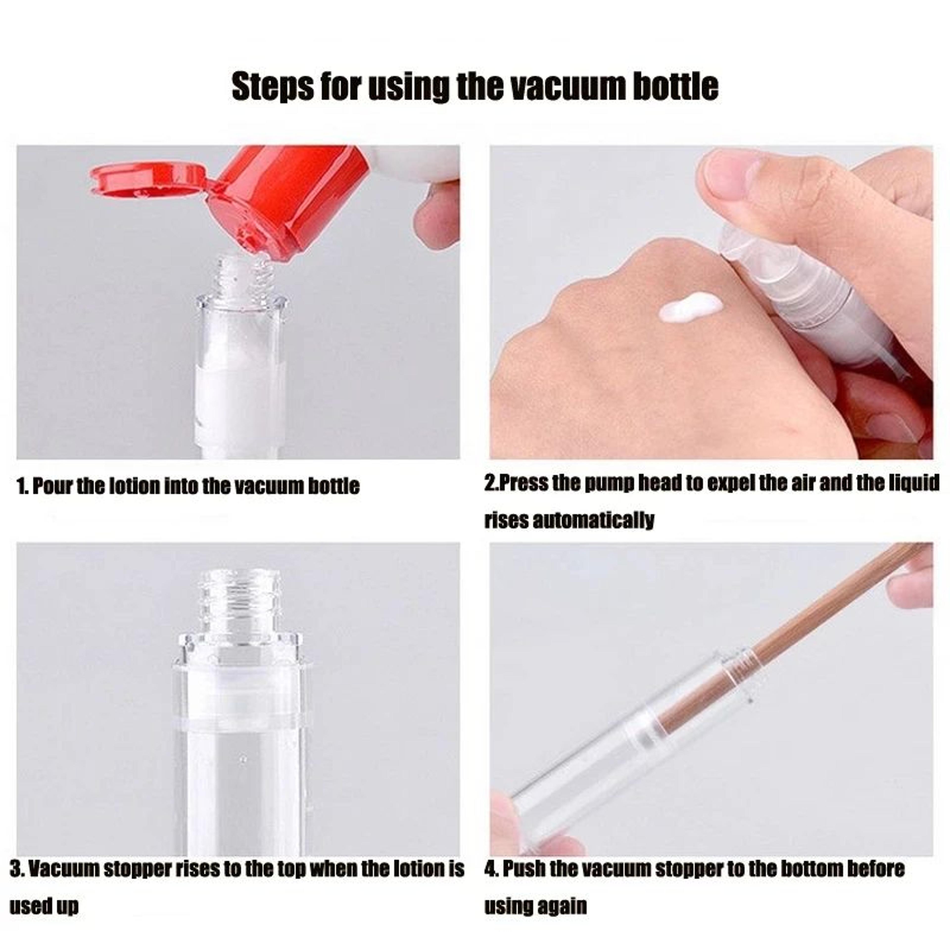 Portable Airless Continuous Mist Spray Bottle Set 5ml10ml15ml 3