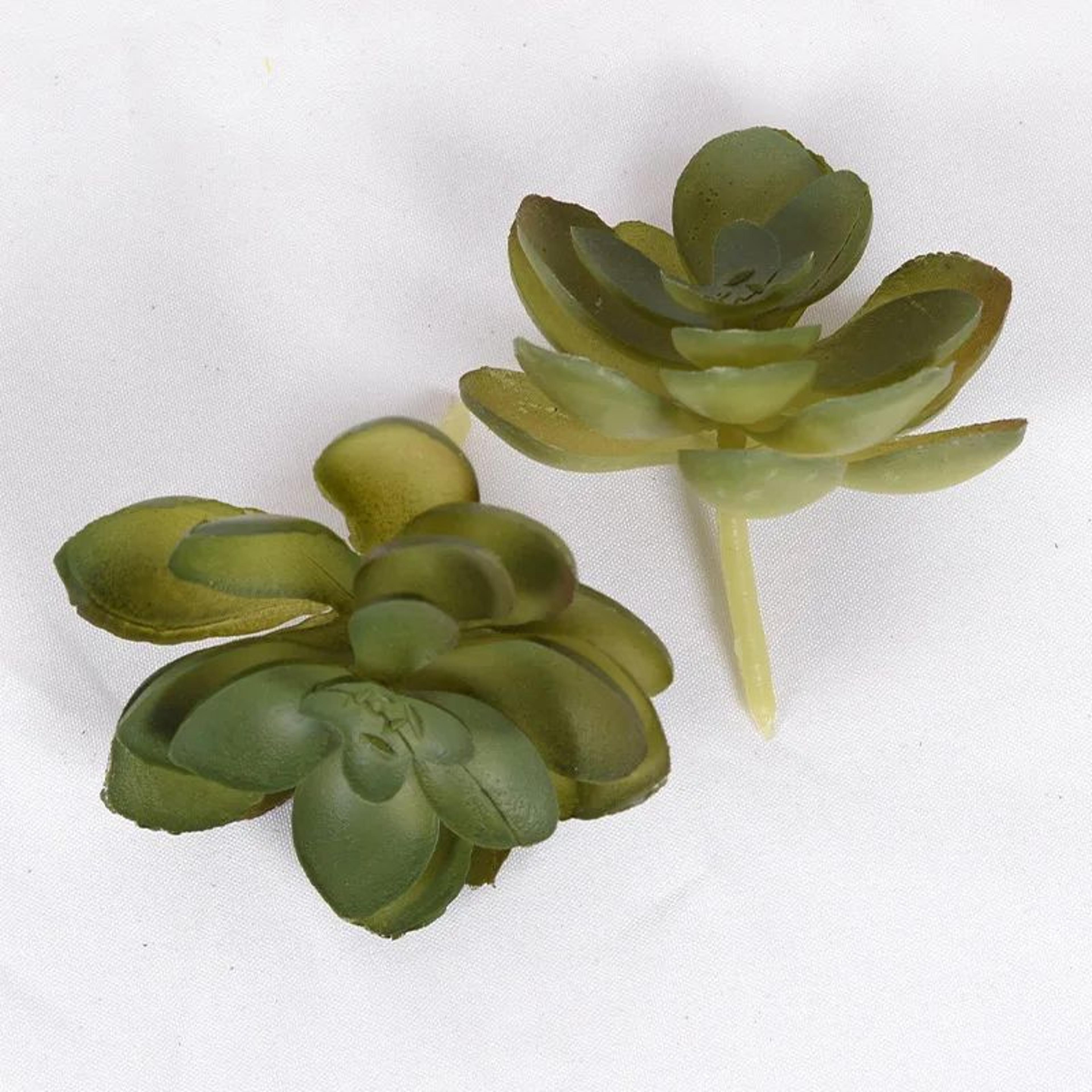 Mini Lifelike Artificial Succulent Plants  Modern Faux Cactus Decor For Home  Office 8