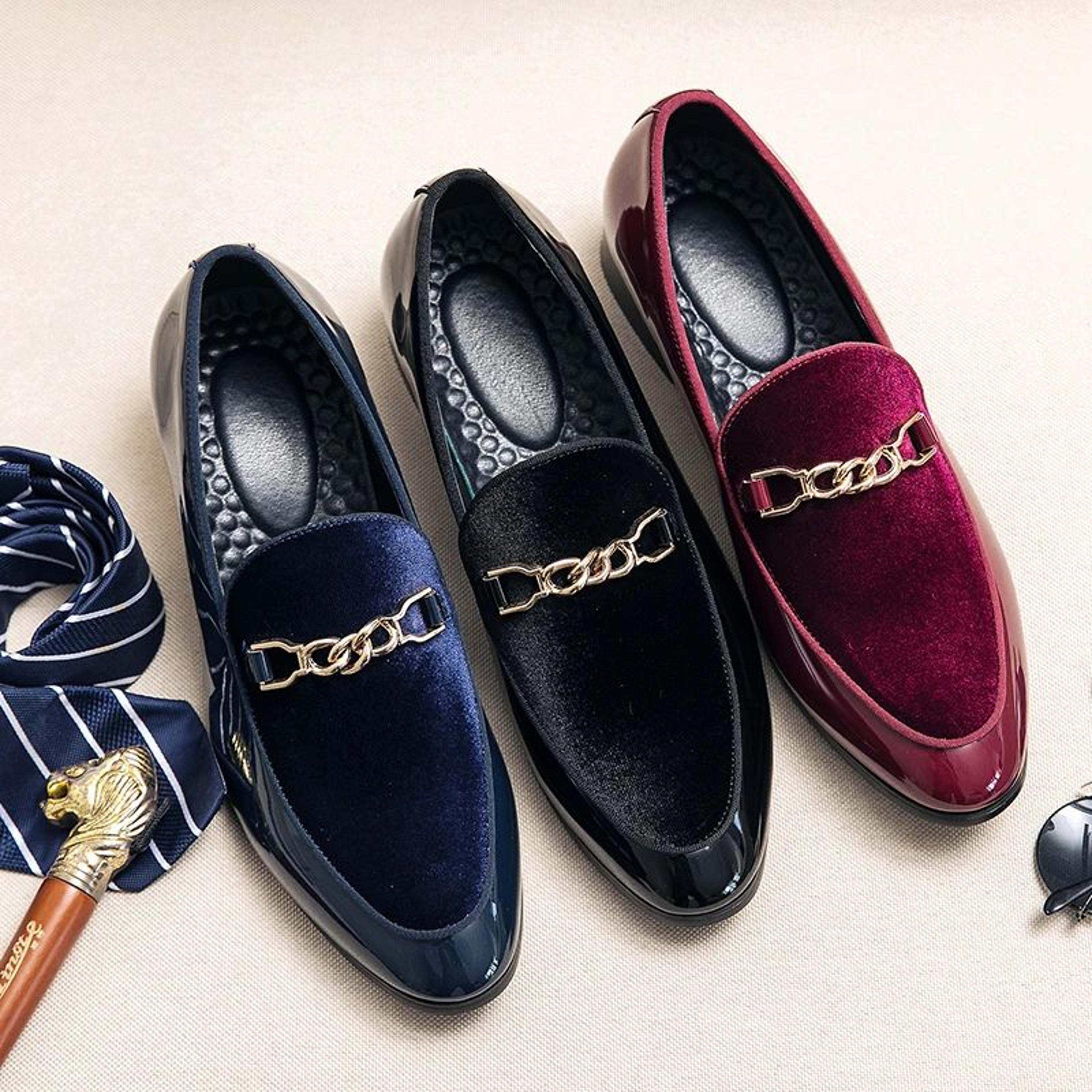 Monarch Luxe Suede Monk Strap Loafers For Men  Designer Dress  Party Shoes 5
