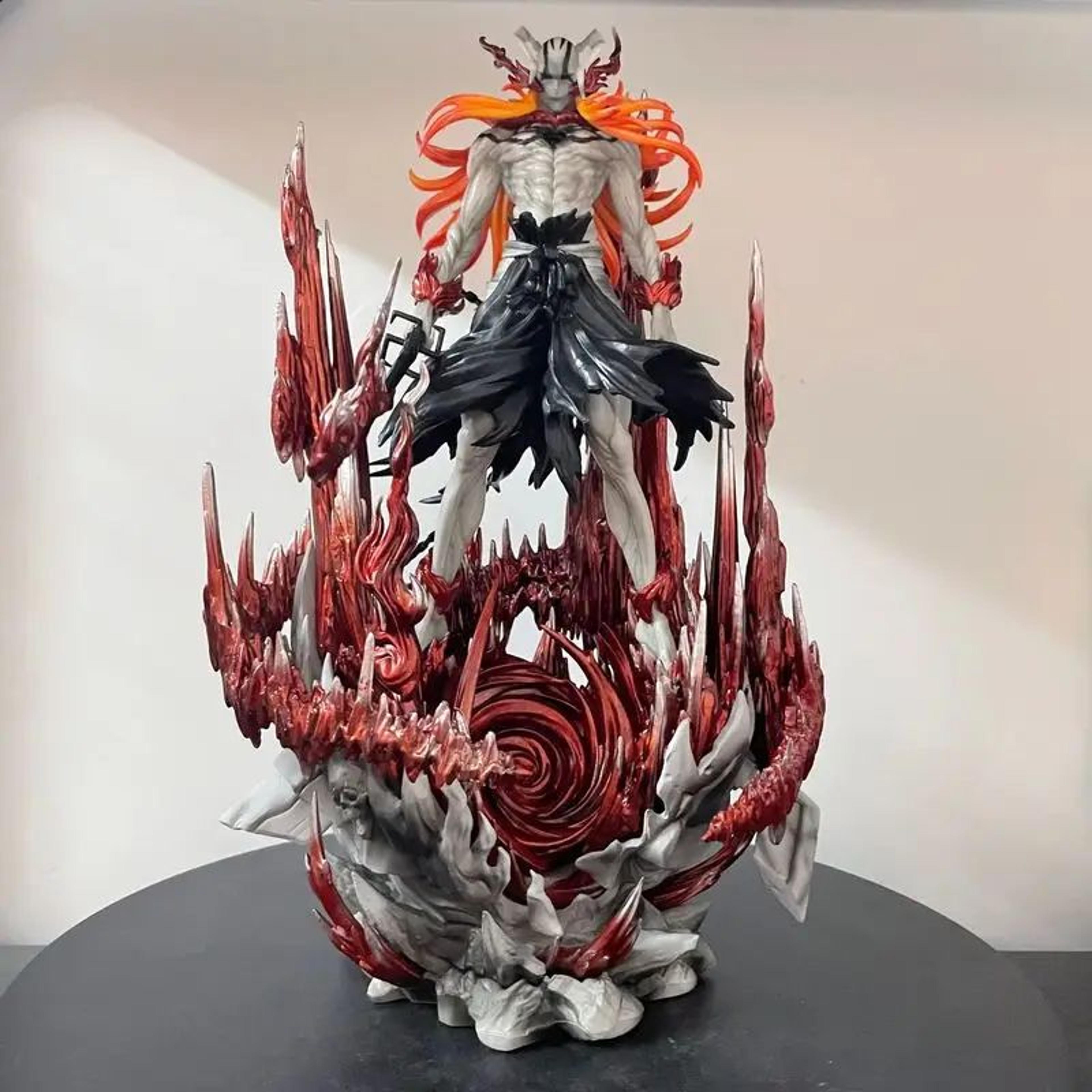 bleach ichigo vs ulquiorra 33cm scale anime action figure collector statue