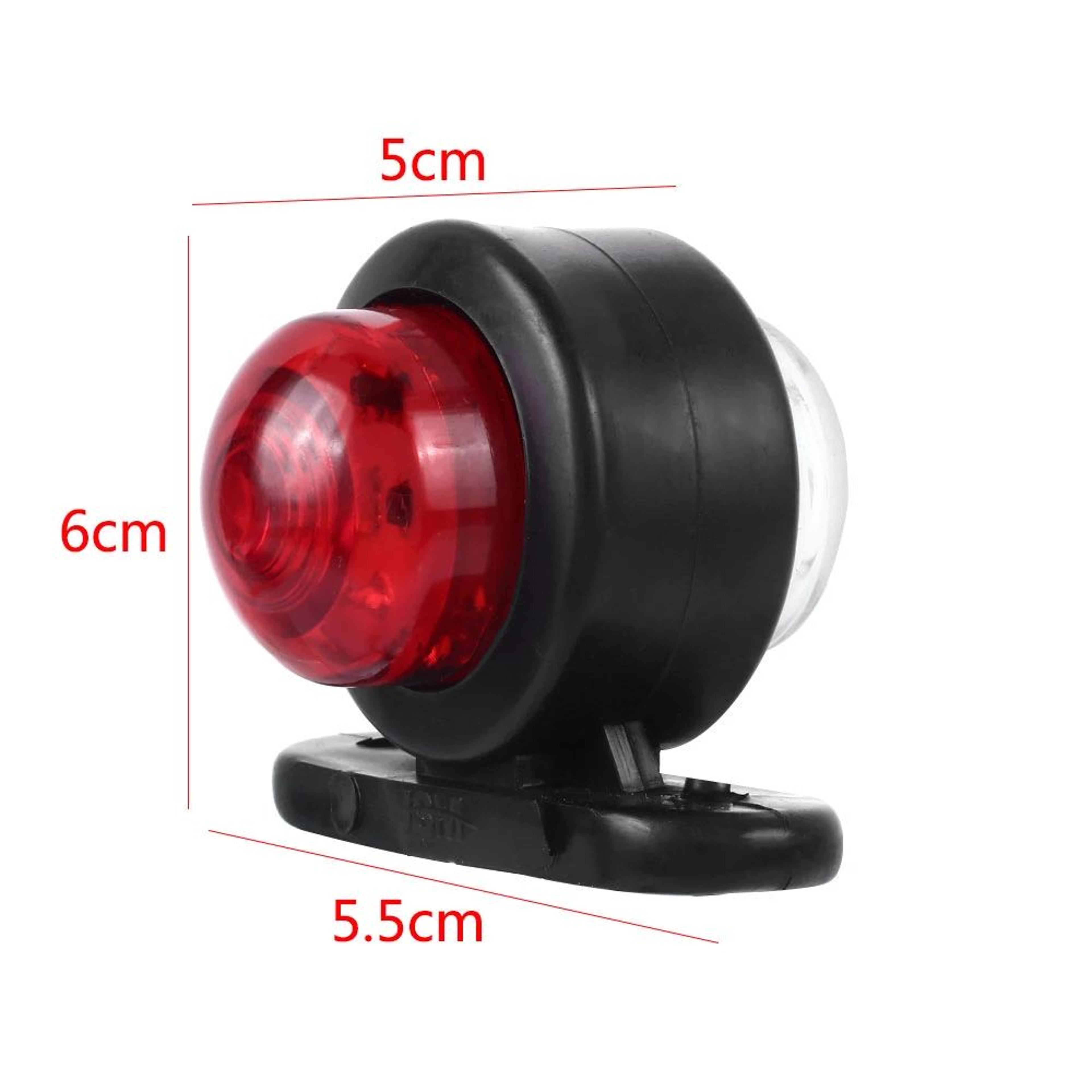 24V DualColor LED Side Marker  Truck Trailer Outline Marker Light Set 2Pack 2