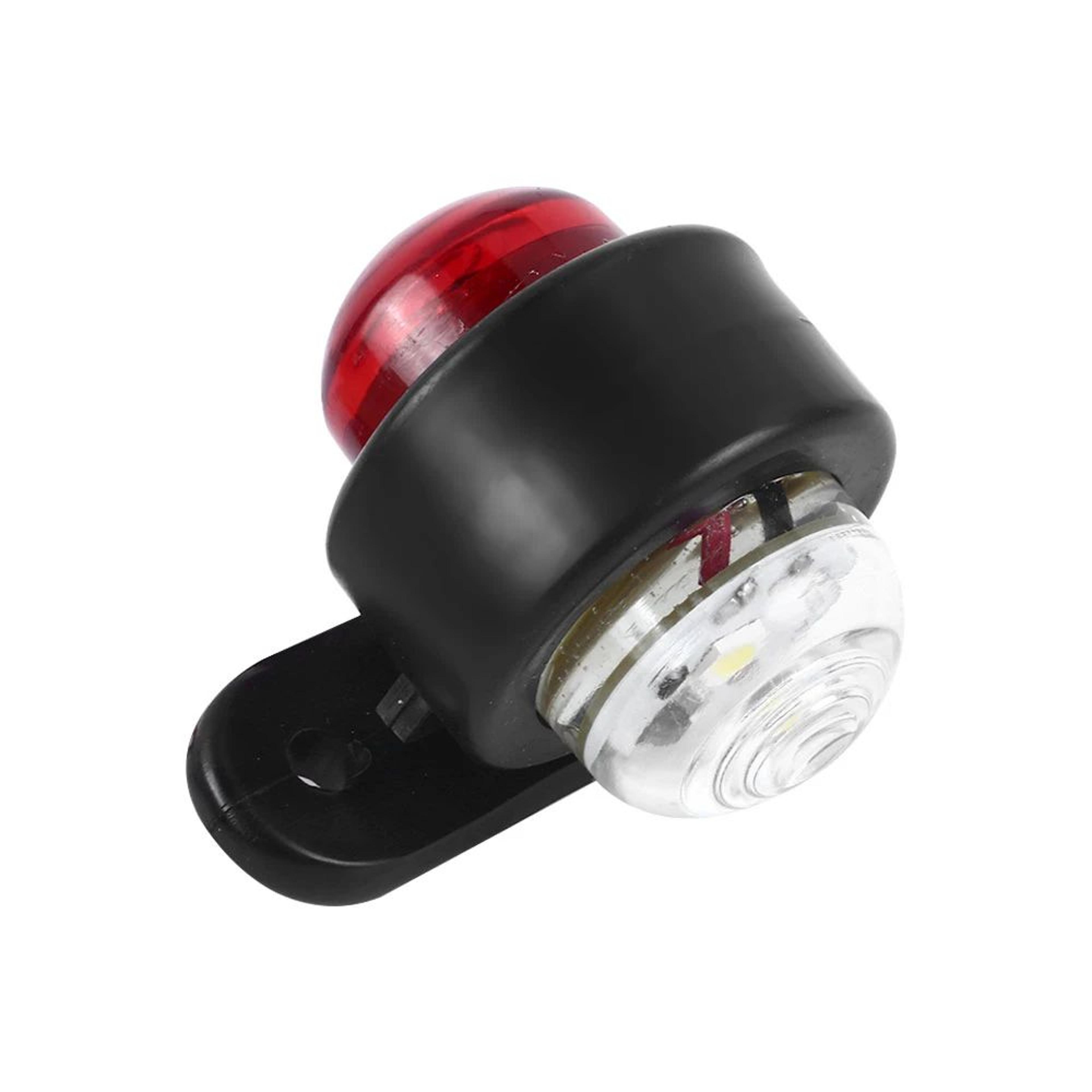 24V DualColor LED Side Marker  Truck Trailer Outline Marker Light Set 2Pack 3