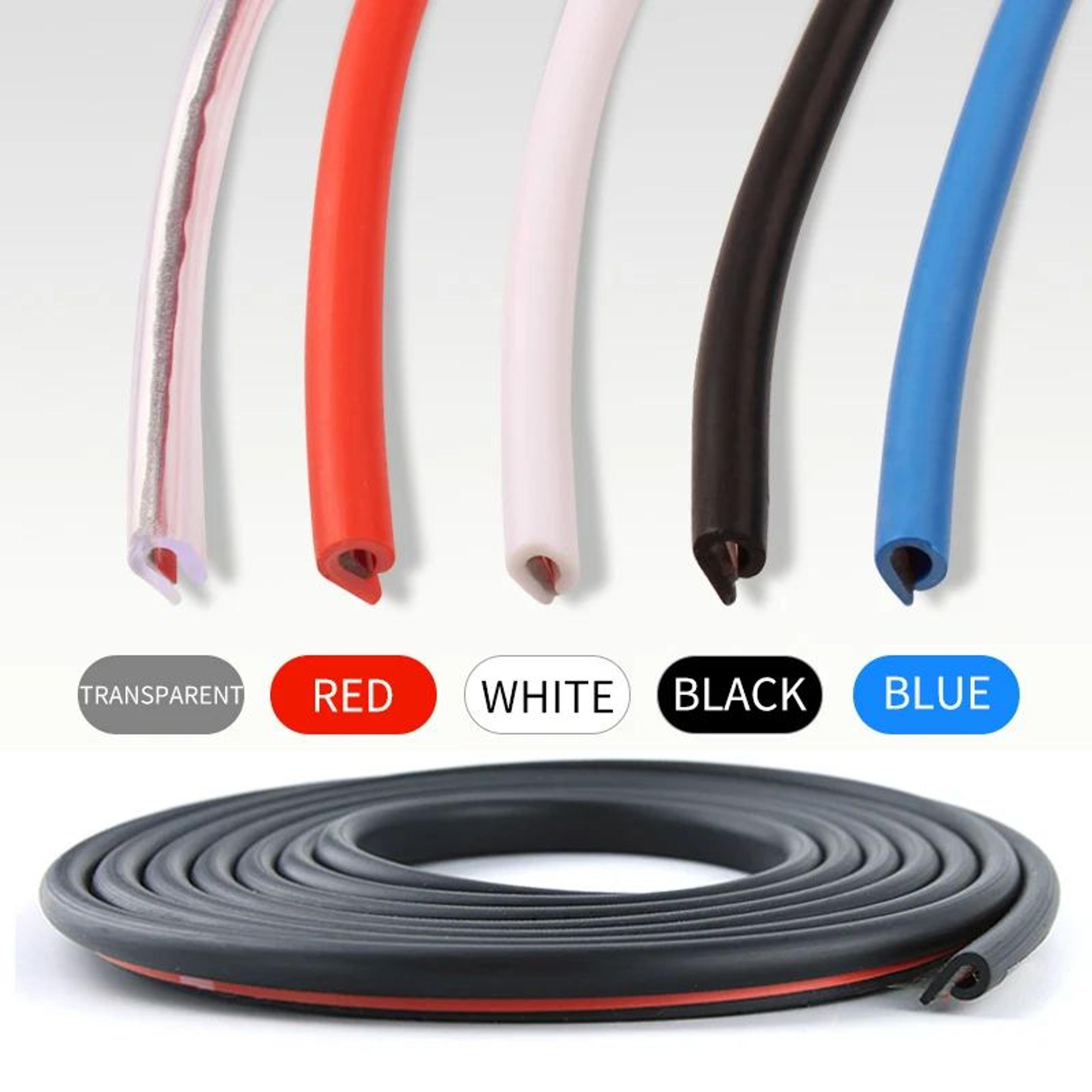 Universal Car Door Edge Protector  UShape AntiCollision Guard Strip 0