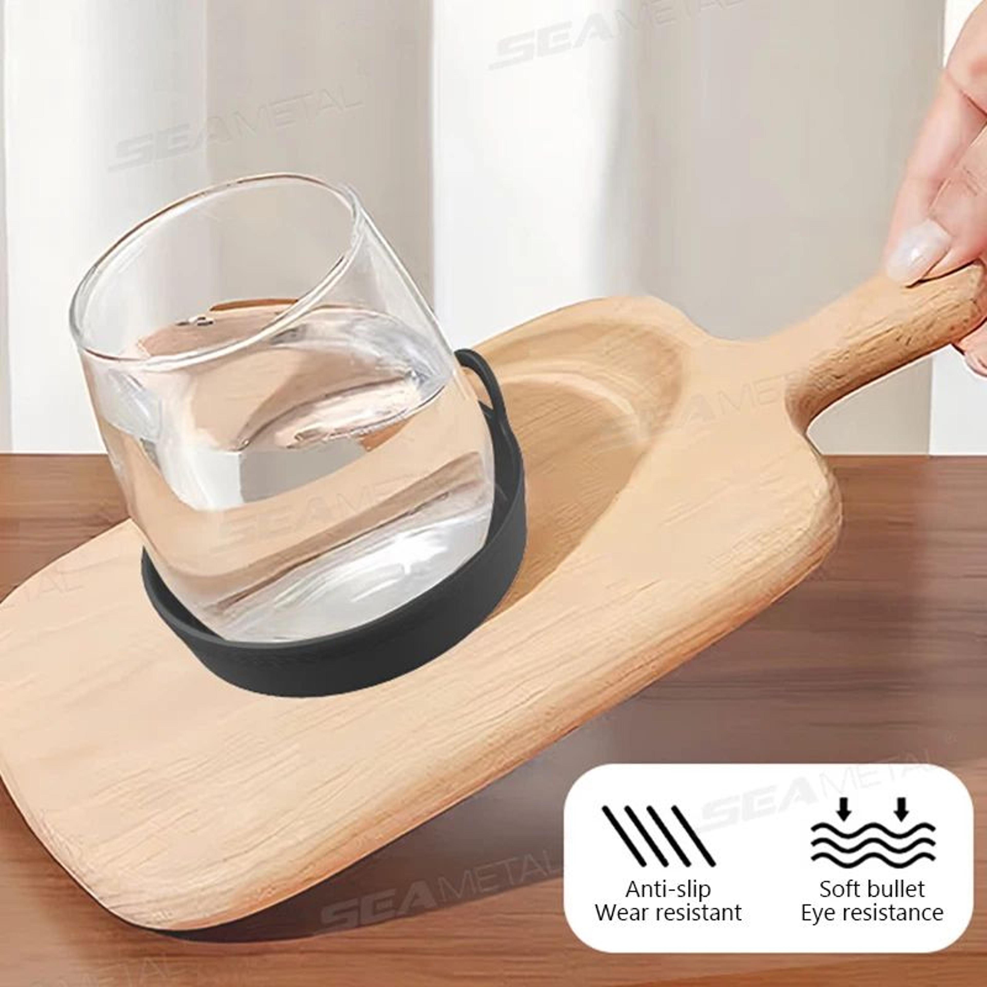 BLALION Universal Silicone Cup Holder Coasters 2Pack  Quiet NonSlip Inserts For Cleaner Cup Holders 4