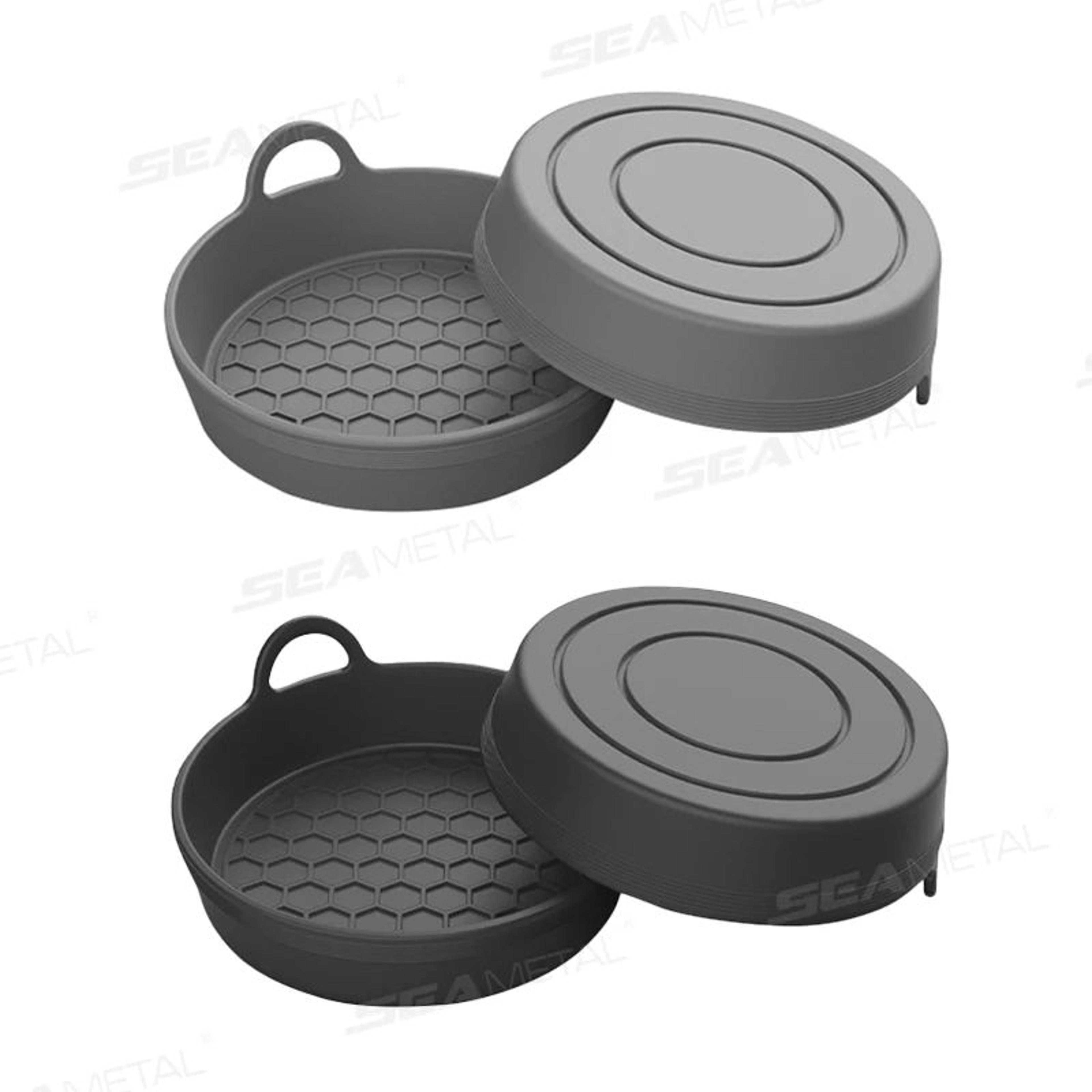 BLALION Universal Silicone Cup Holder Coasters 2Pack  Quiet NonSlip Inserts For Cleaner Cup Holders 5
