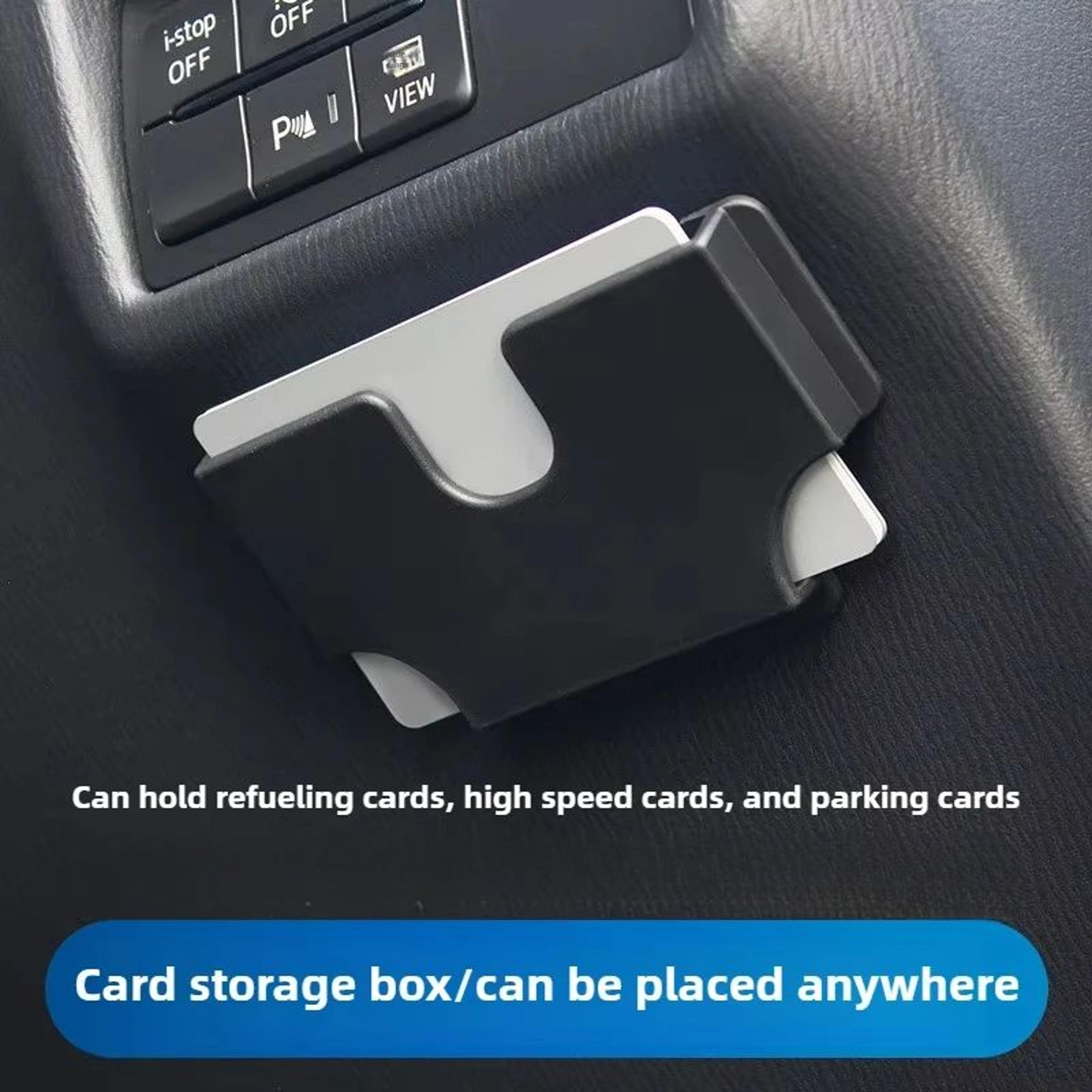 Universal Car Sun Visor Card Holder Organizer  MultiFunction Auto Card Storage Box 0