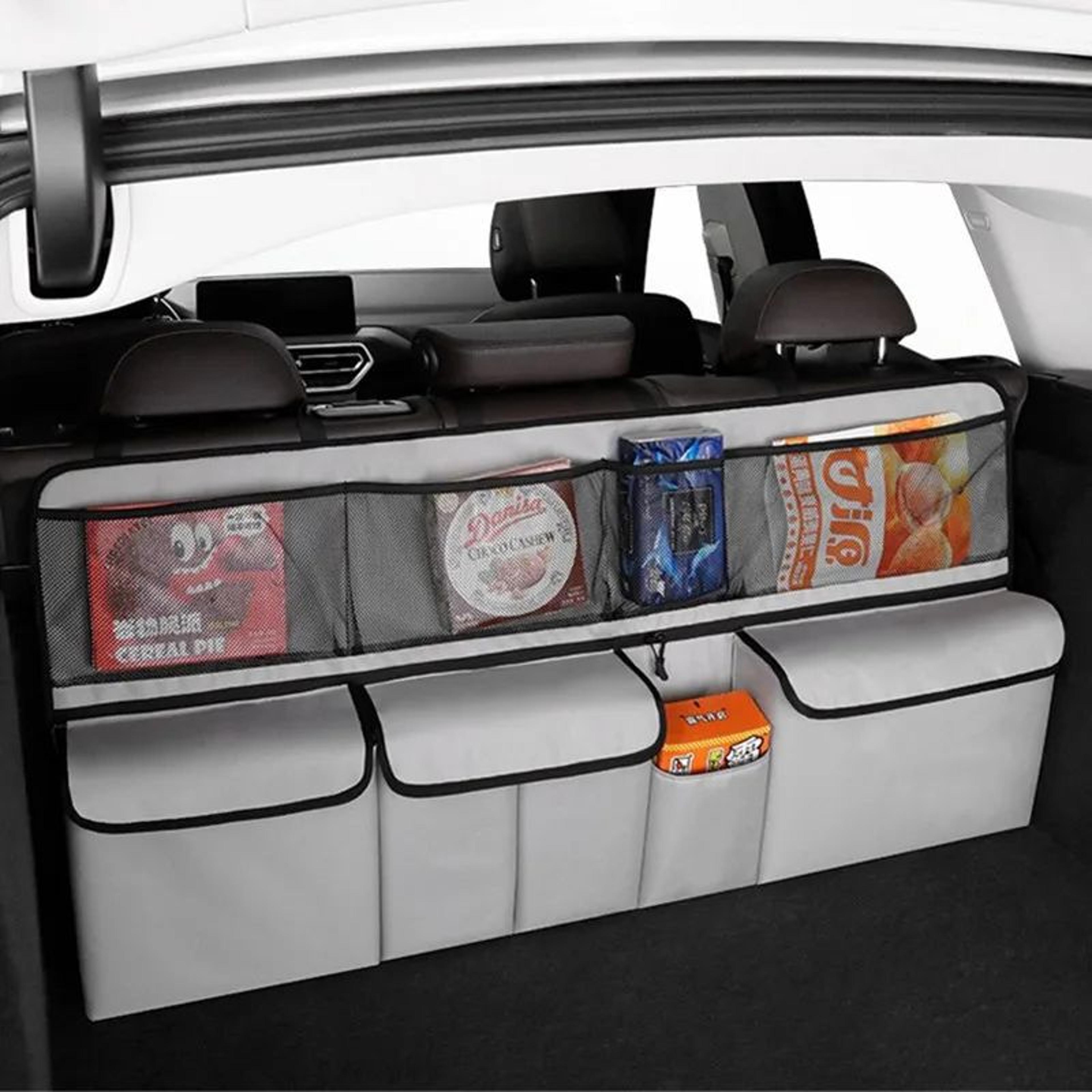 Universal Elastic Mesh Car Trunk Organizer  SeatBack Storage Net Pocket 0