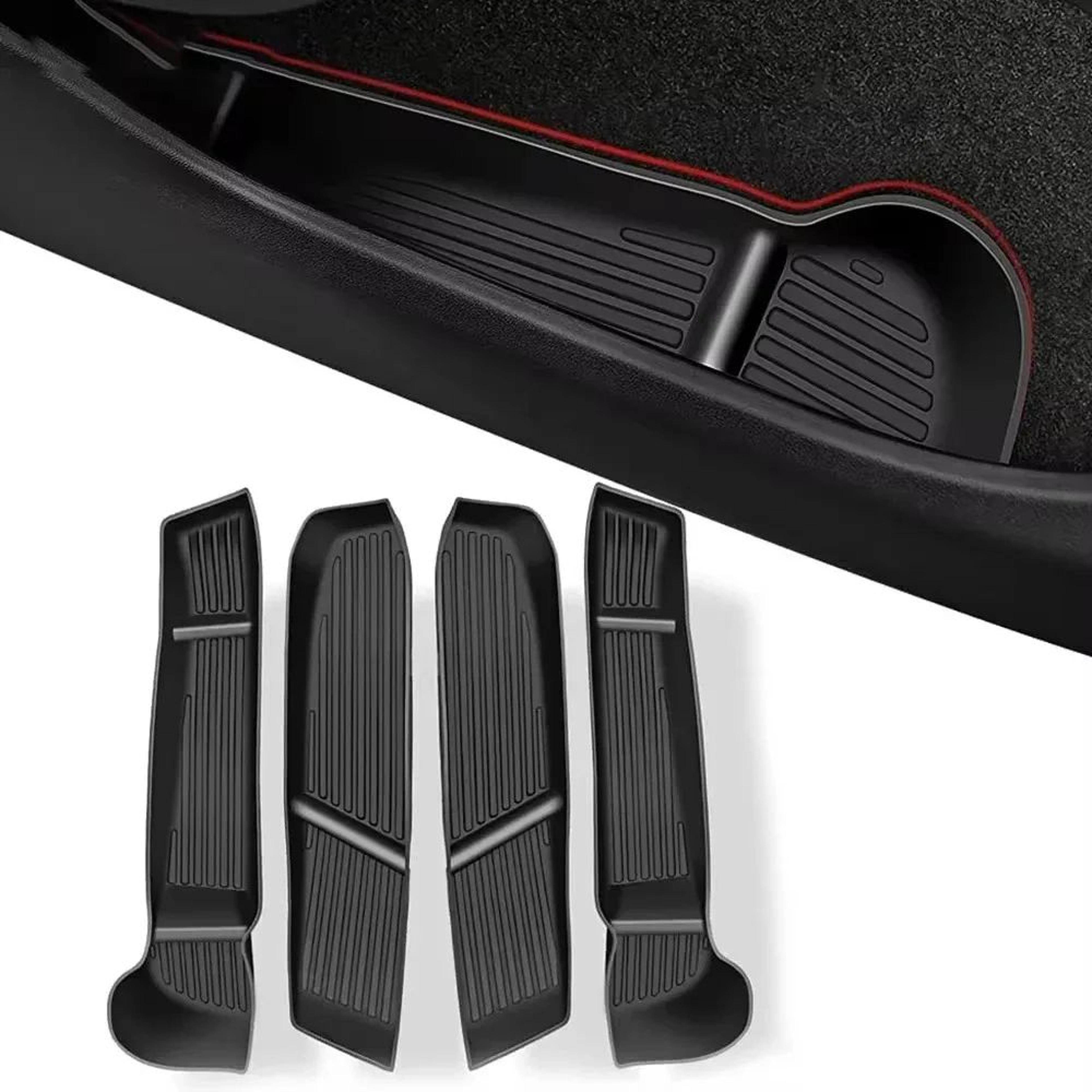 Tesla Model Y Juniper Door Handle Storage Box Set Front  Rear  Door Organizer Trays 0