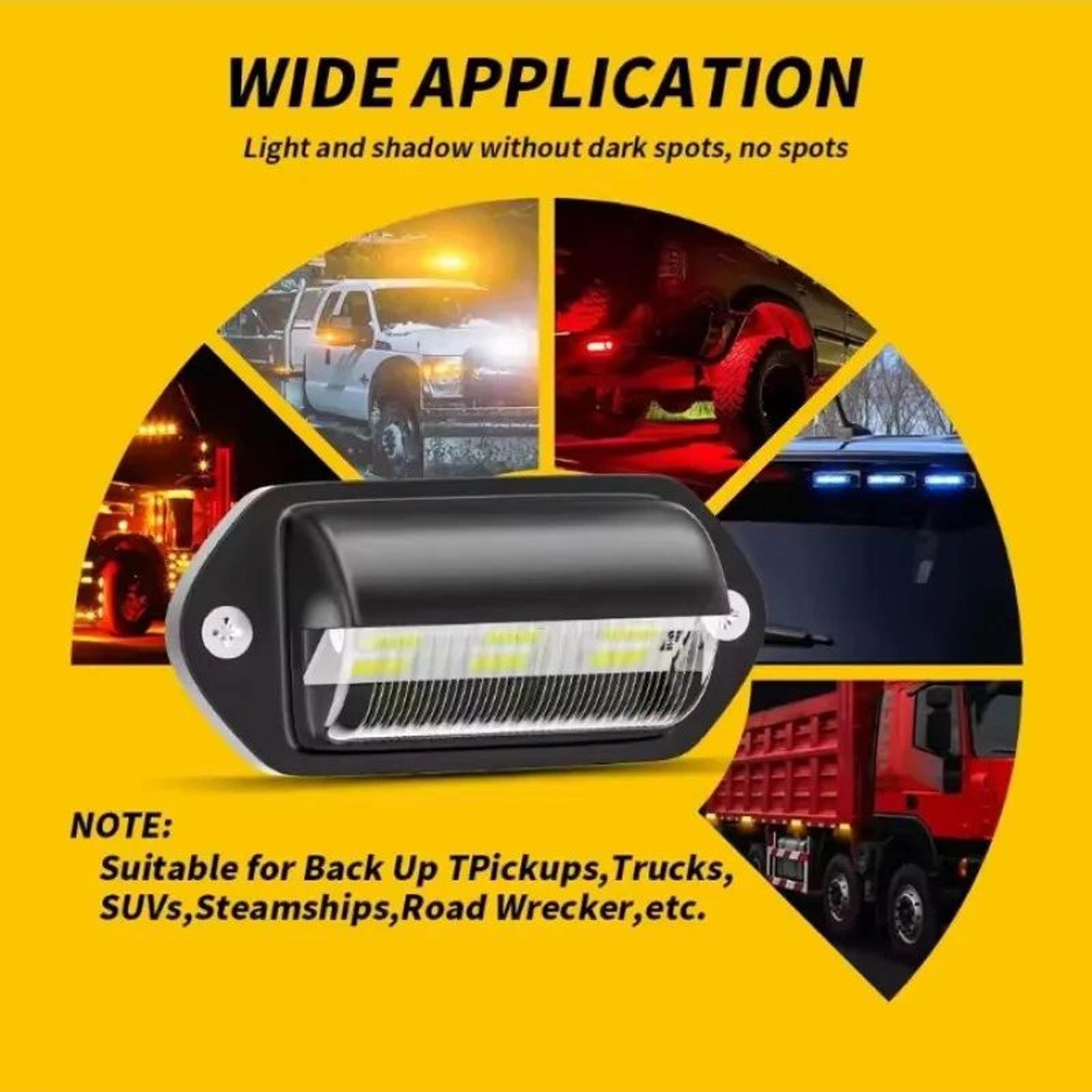 HighIntensity Waterproof LED License Plate Light Kit For Truck  Trailer 5