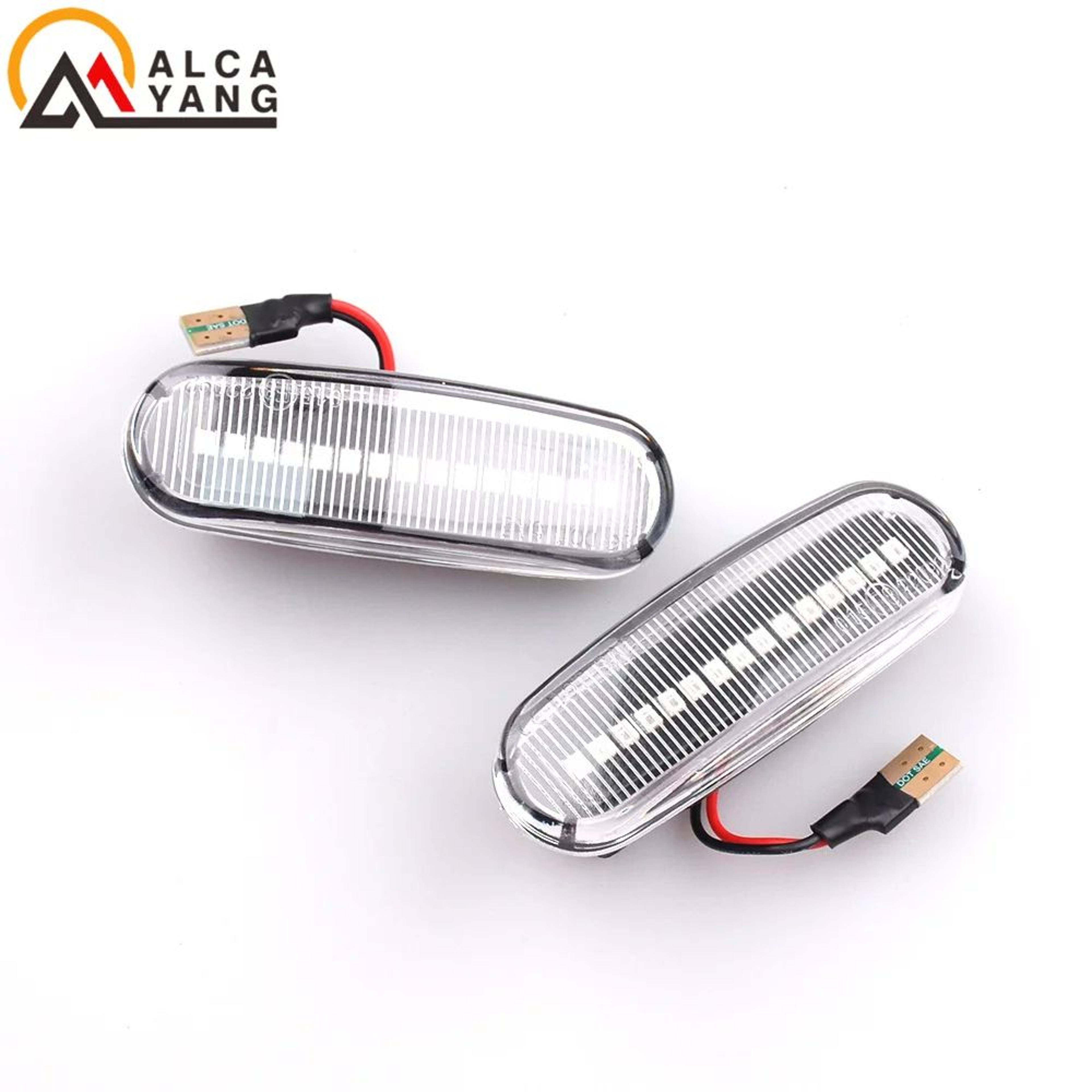 Premium Dynamic LED Turn Signal Side Marker Lights For Fiat Panda  Grande Punto 5